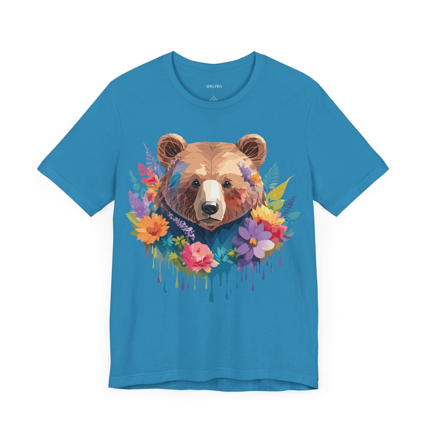 Adelpha Vintage Inspired Graphic Tee Unisex Short Sleeve Shirt