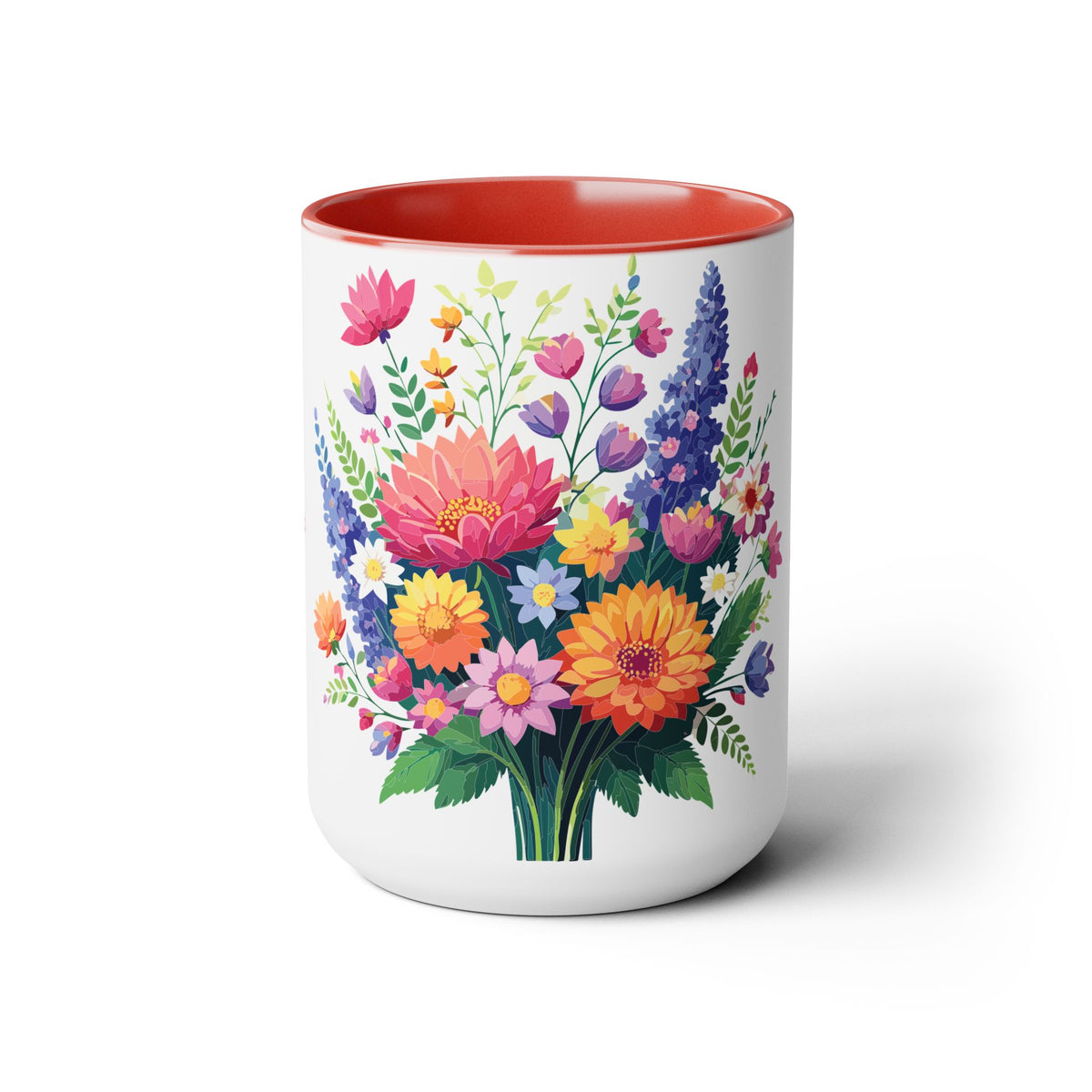 Floral Mug, Floral Cup