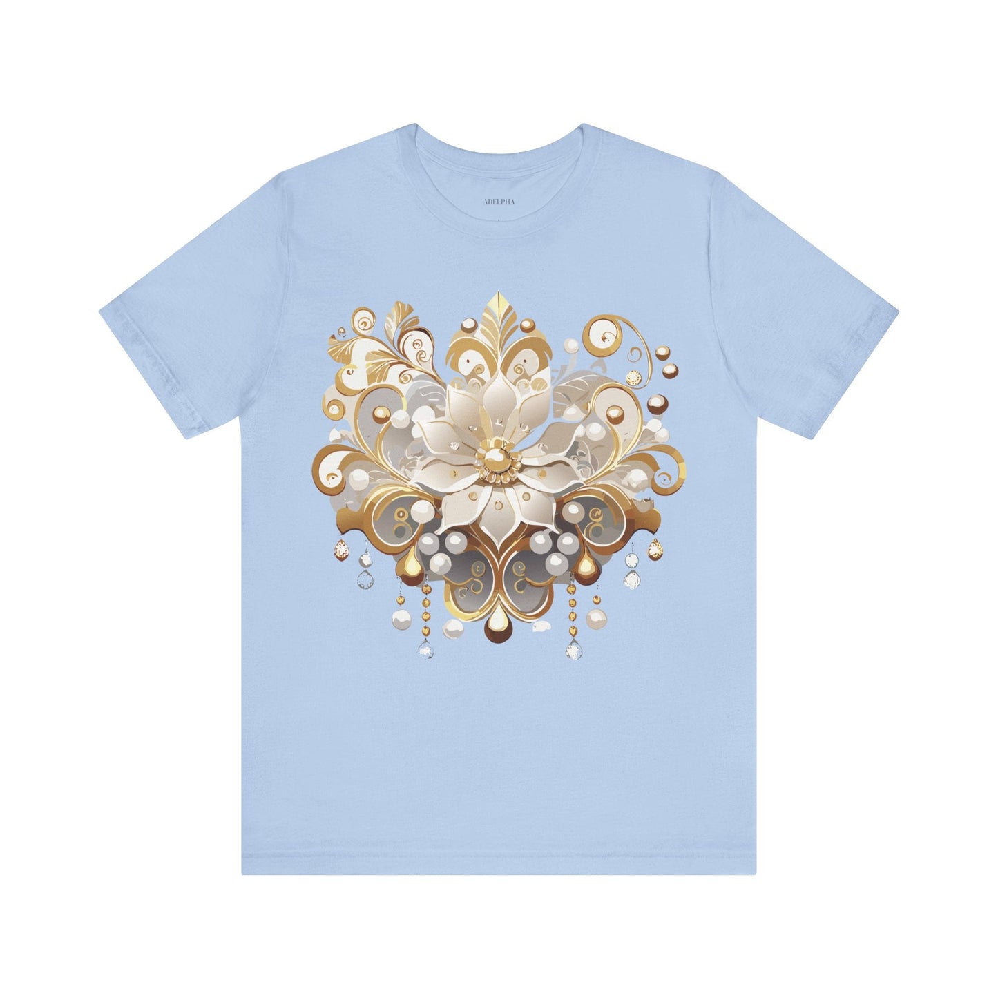 Adelpha Vintage Inspired Graphic Tee Unisex Jersey Short Sleeve Art Design Shirt