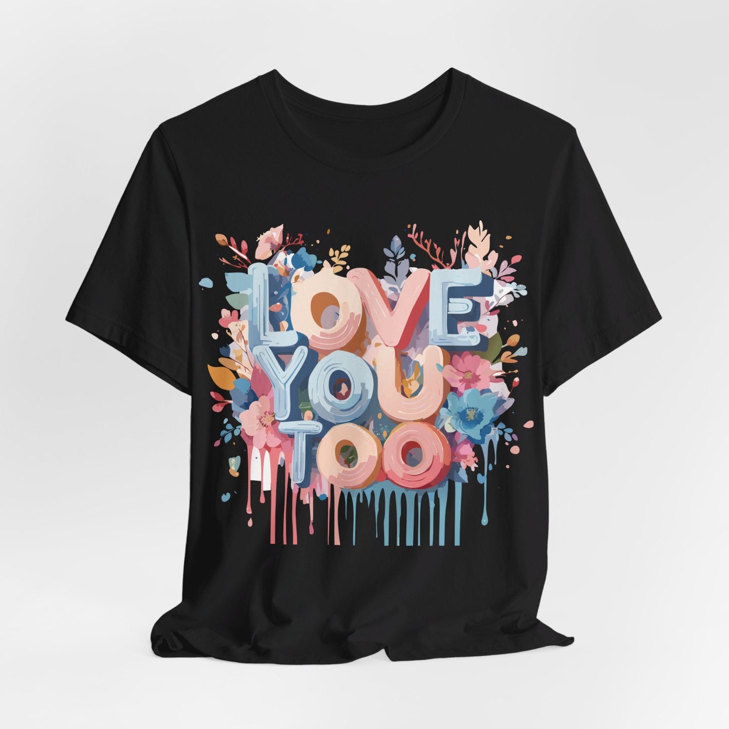 Valentine Graphic Tee Unisex Short Sleeve Art Design By Adelpha Vintage Inspired Tee