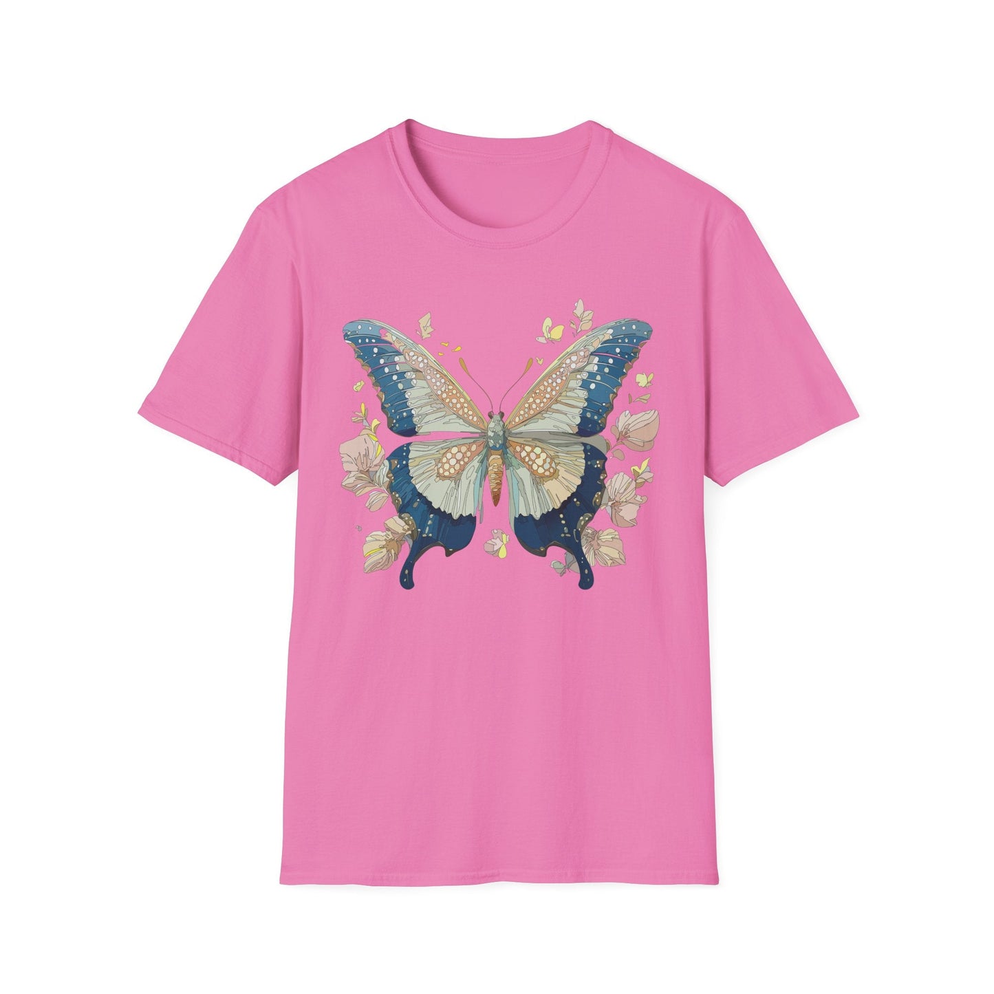 Butterfly Shirt Unisex T Shirt Monarch Butterfly Softstyle Gildan 100 Cotton Tee
