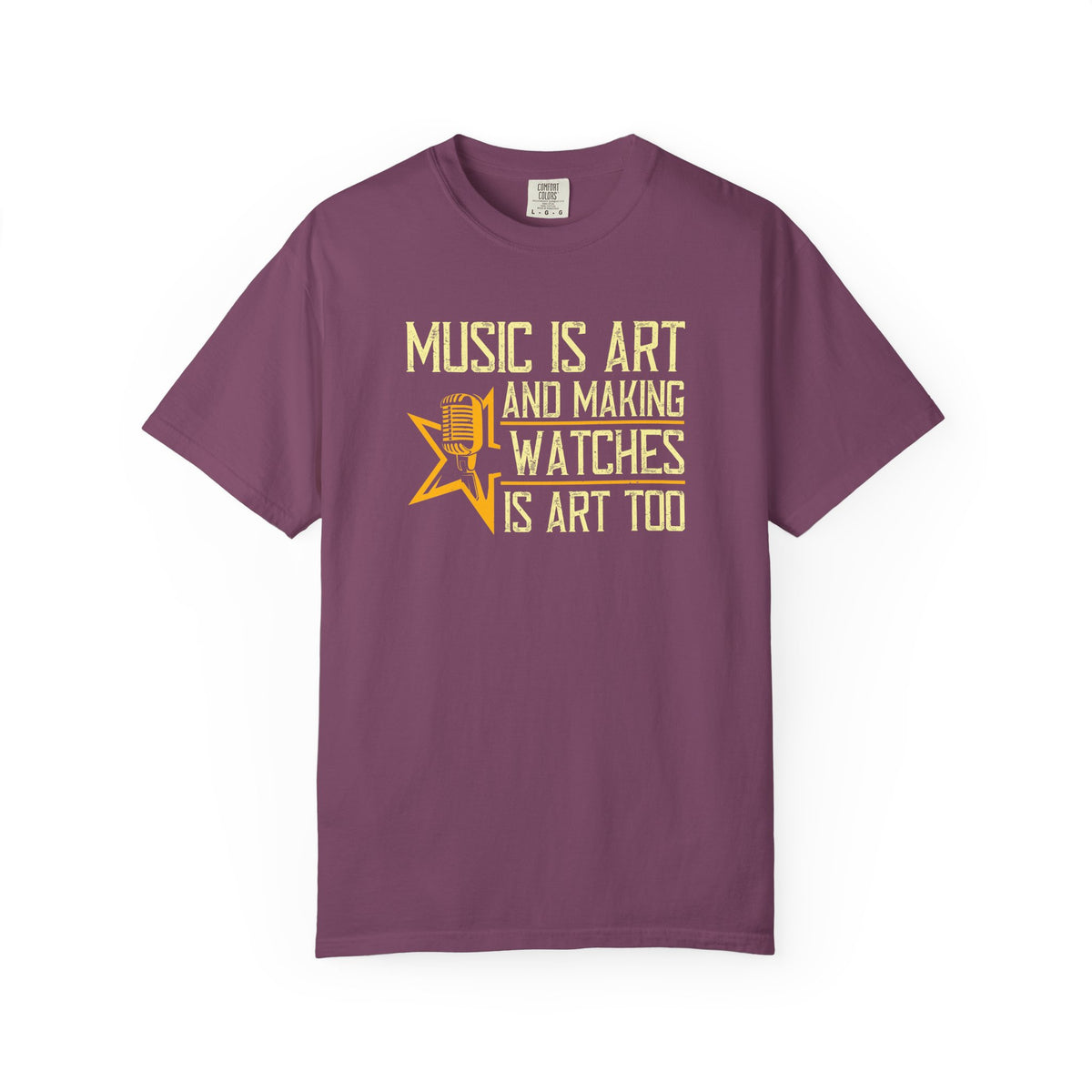 Music Graphic Unisex Heavy Cotton Art Designed T-Shirt m28