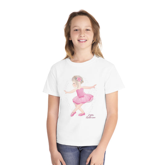 Youth Tee Shirt with Little Ballerina