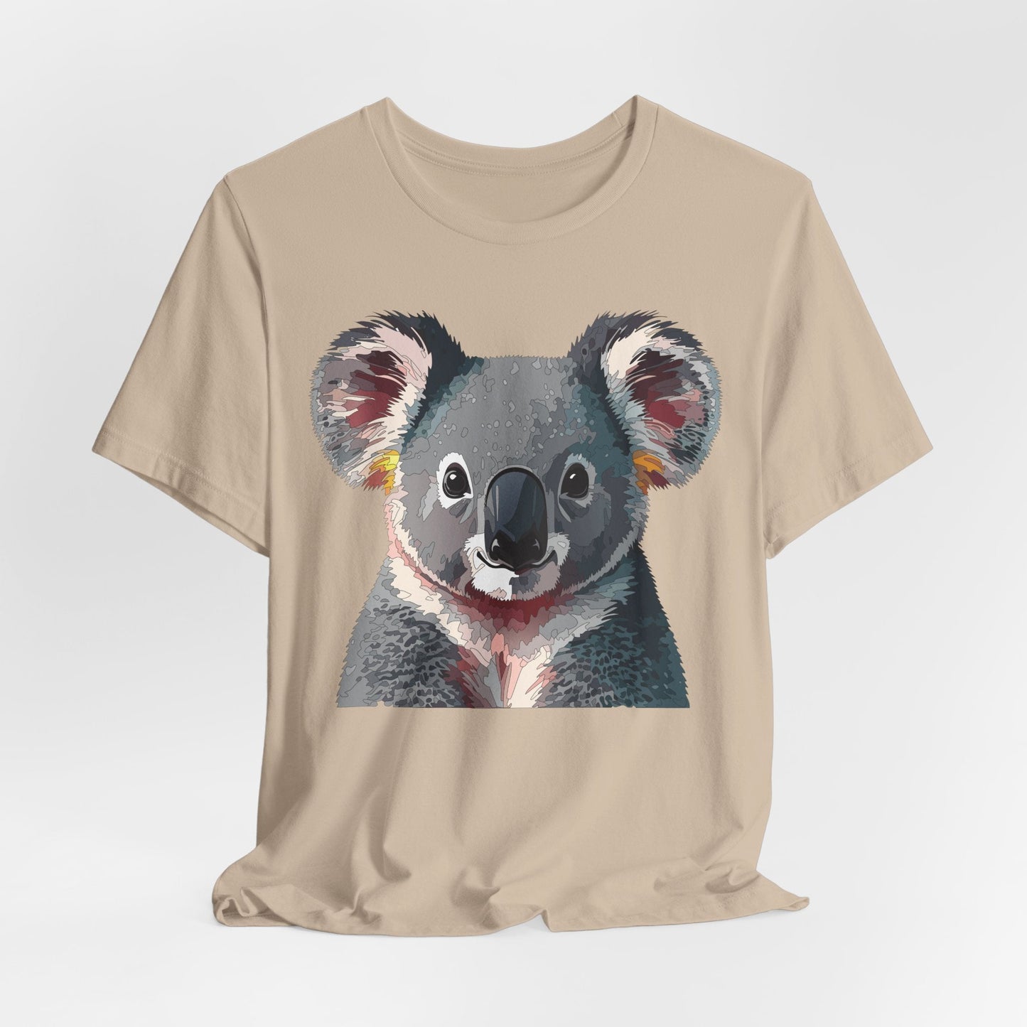 Unisex Animal Print Tee Shirt With Animals Art Design And Wildlife Graphic Comfortable Everyday Wear