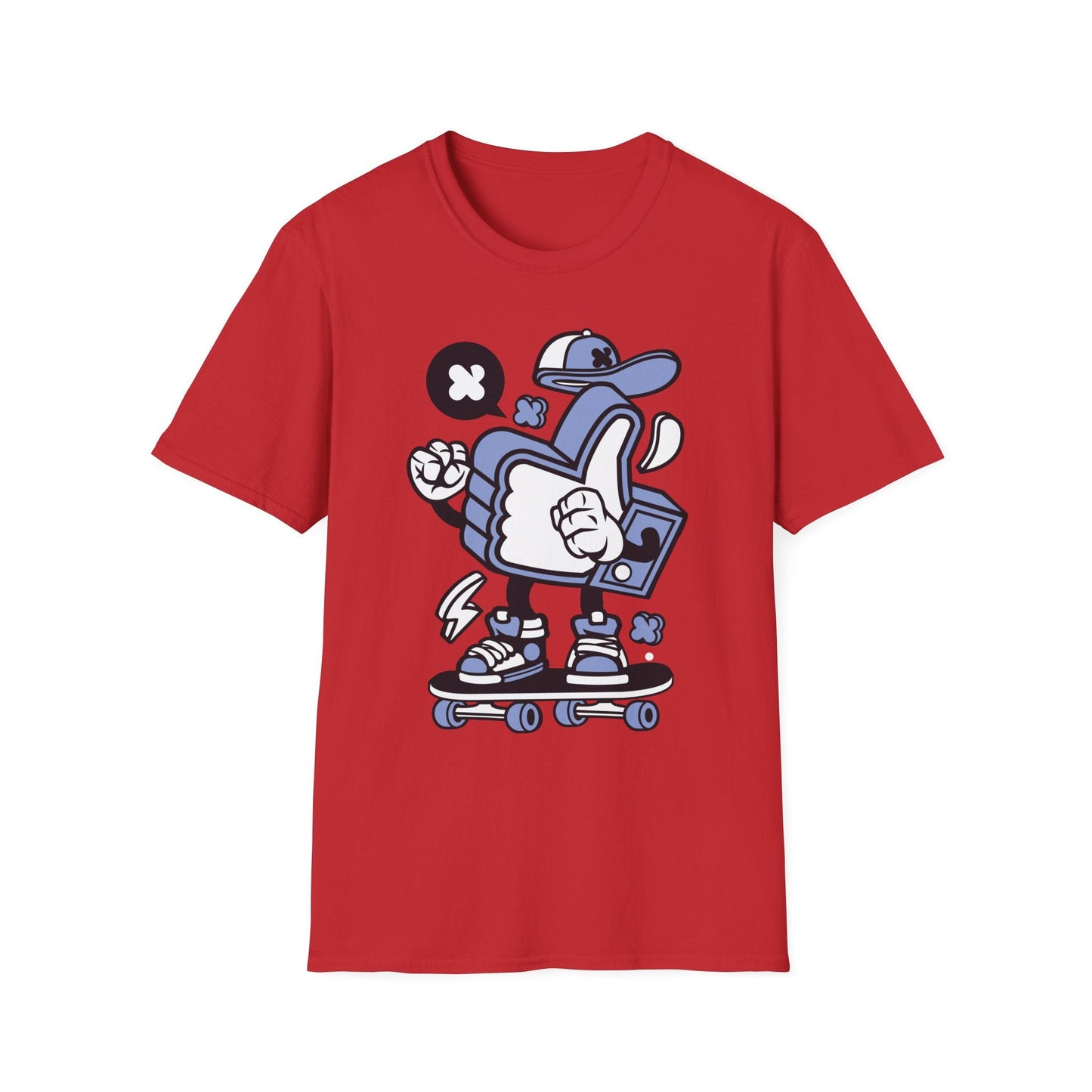 Cartoon T Shirt Animation Tee Funny Graphic Tee For Unisex Gildan Softstyle 64000 Cotton