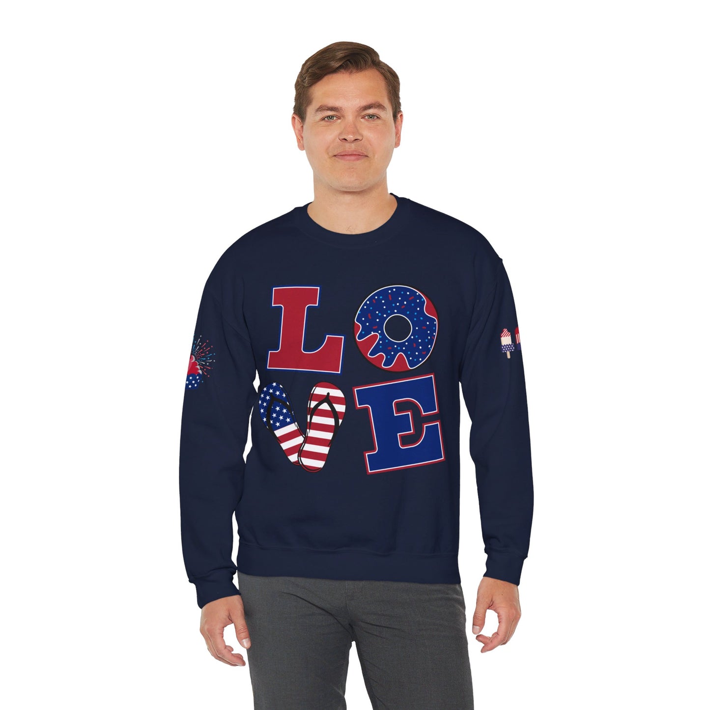 Unisex Heavy Blend Sweatshirt - LOVE