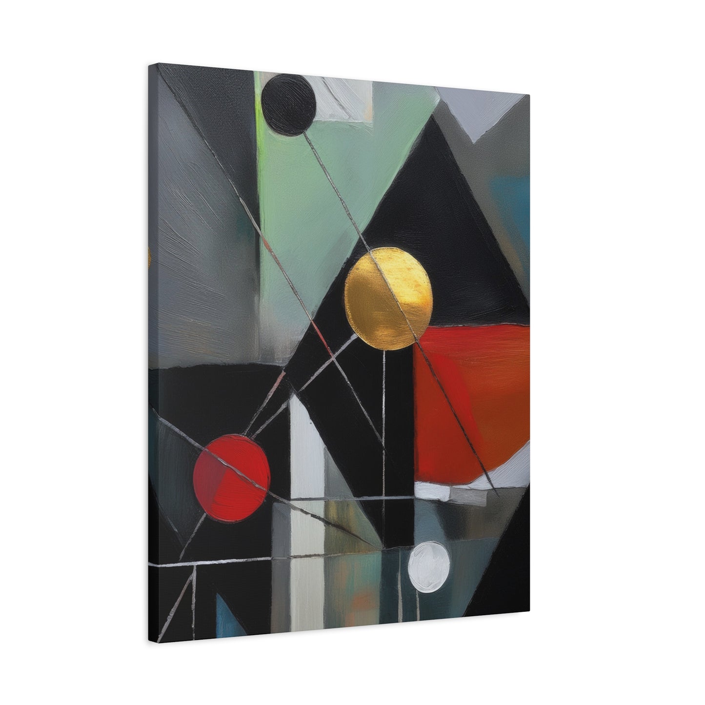 Abstract Oil Painting Print Canvas 20x24,20x30,24x30 24x32,24x36,30x40 32x48,36x48,40x60 Pine-Wood Inner Frame ABS-159