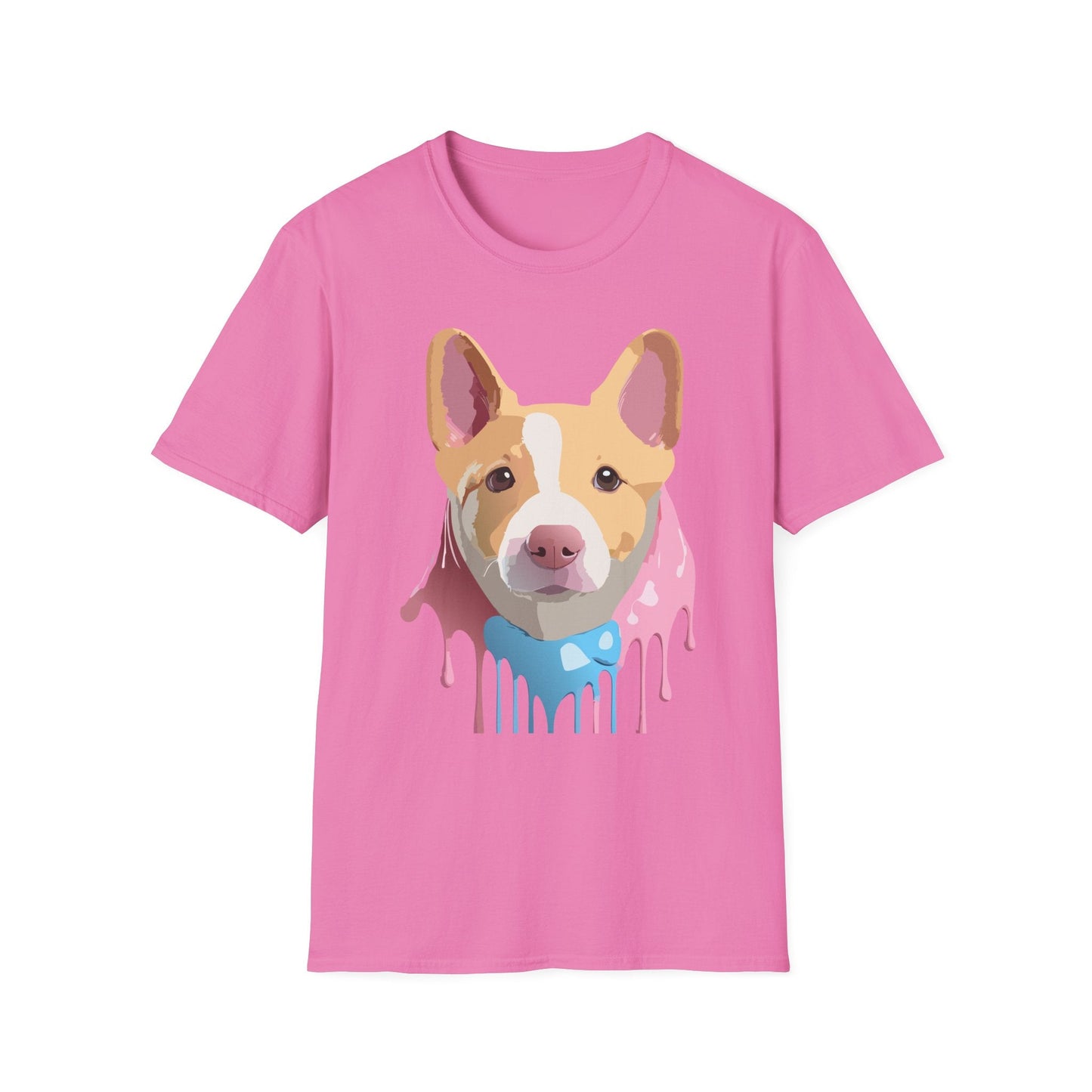 Dog Shirt Unisex Animal Print Tee Cotton T Shirt For Pet Lovers