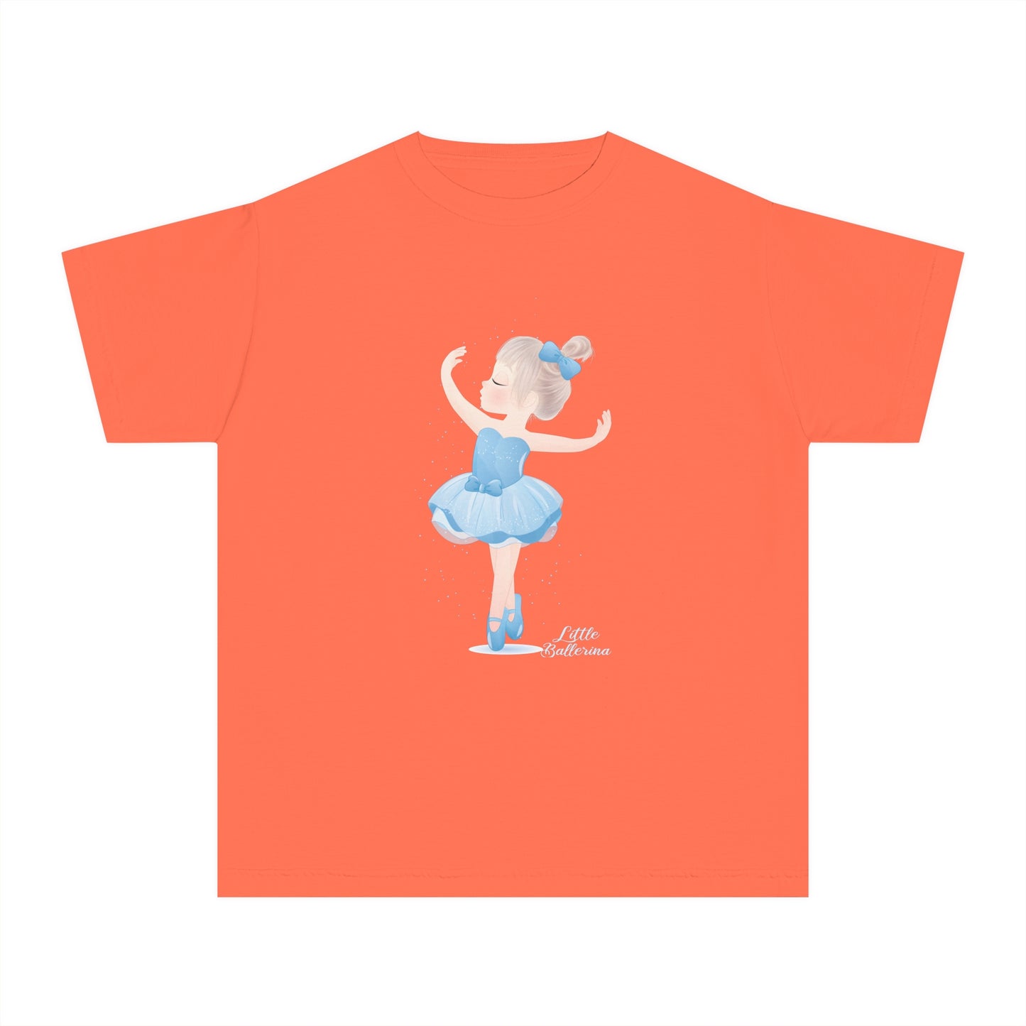 Youth Tee Shirt with Little Ballerina