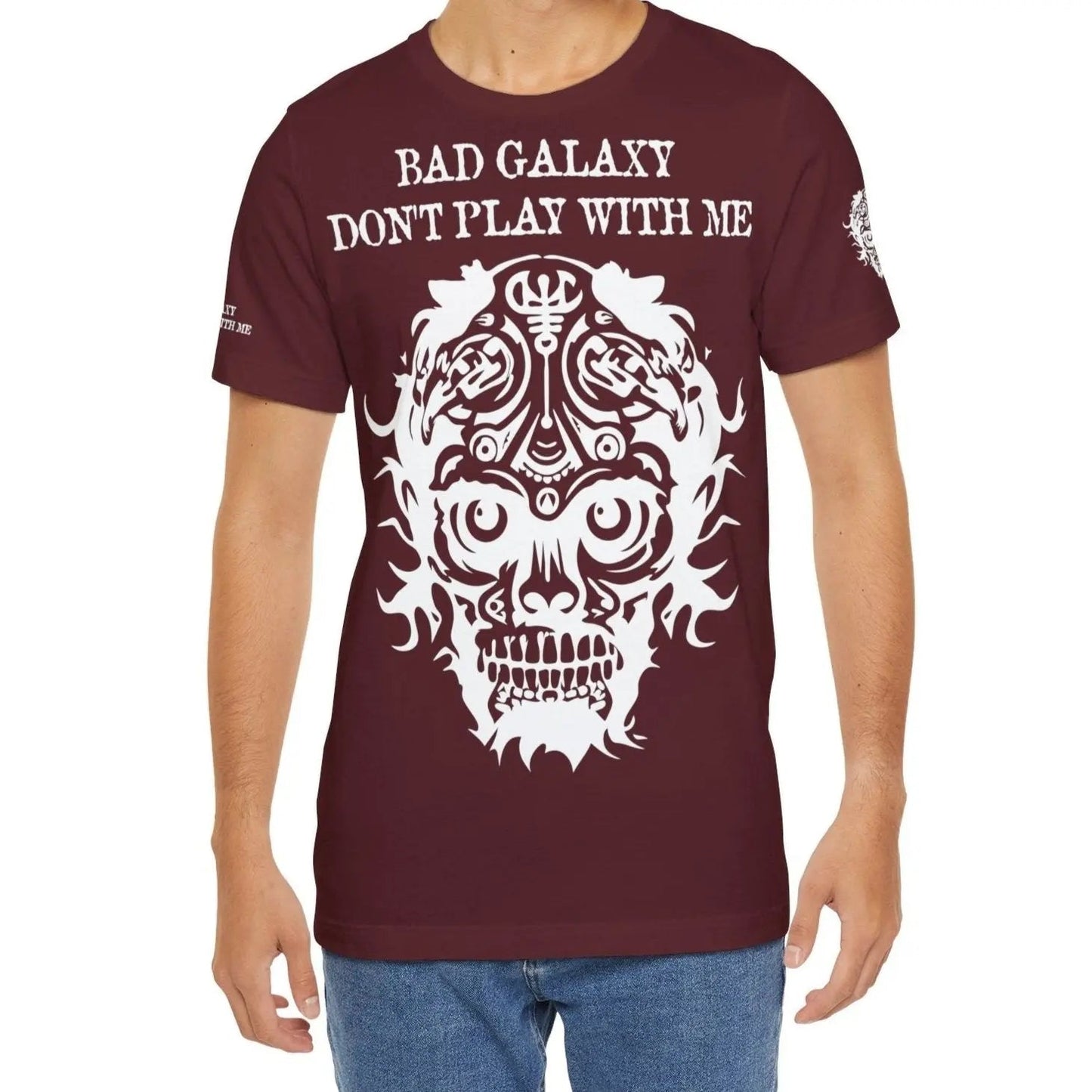 MAD Max T Shirt From Bad Galaxy Made To Order 100 Percent Cotton With Eco Friendly Inks USA