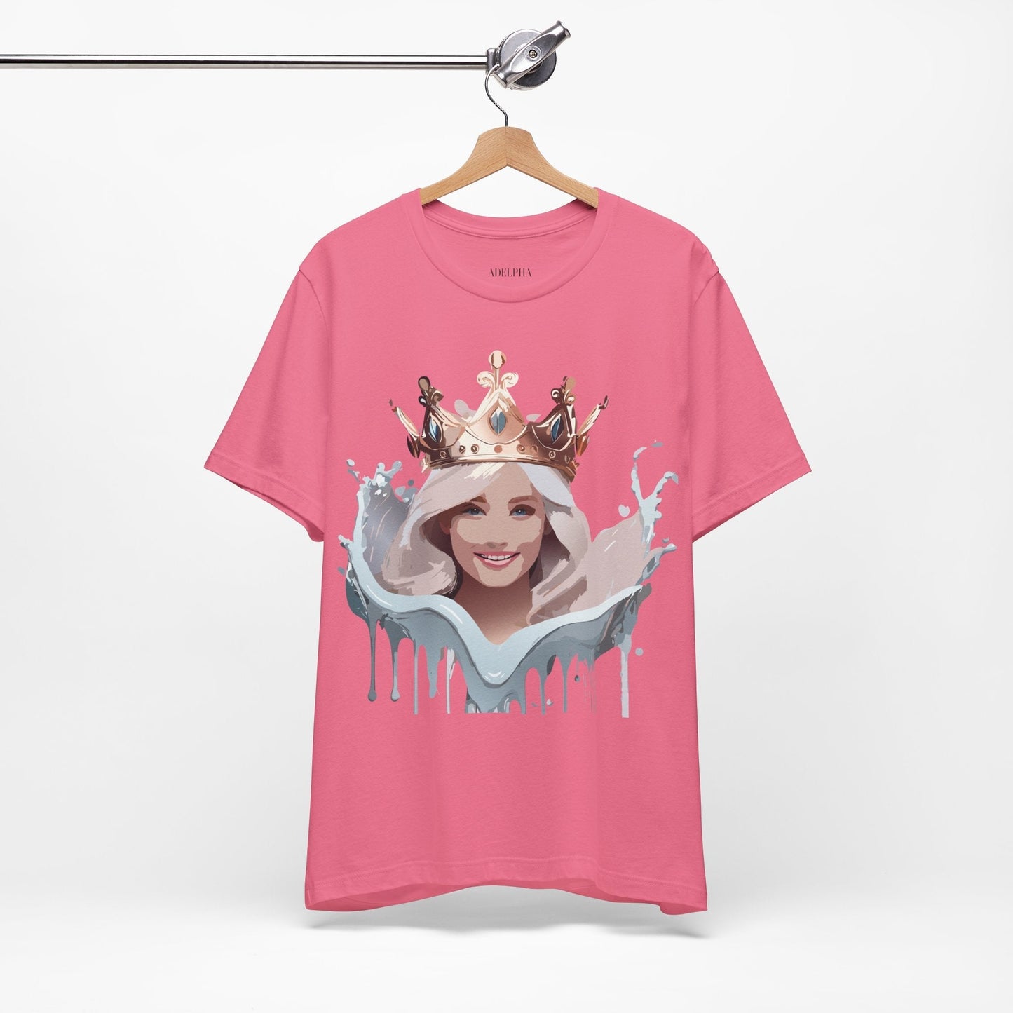 Queen Graphic Tee Unisex Jersey Short Sleeve Vintage Inspired Adelpha Art Design