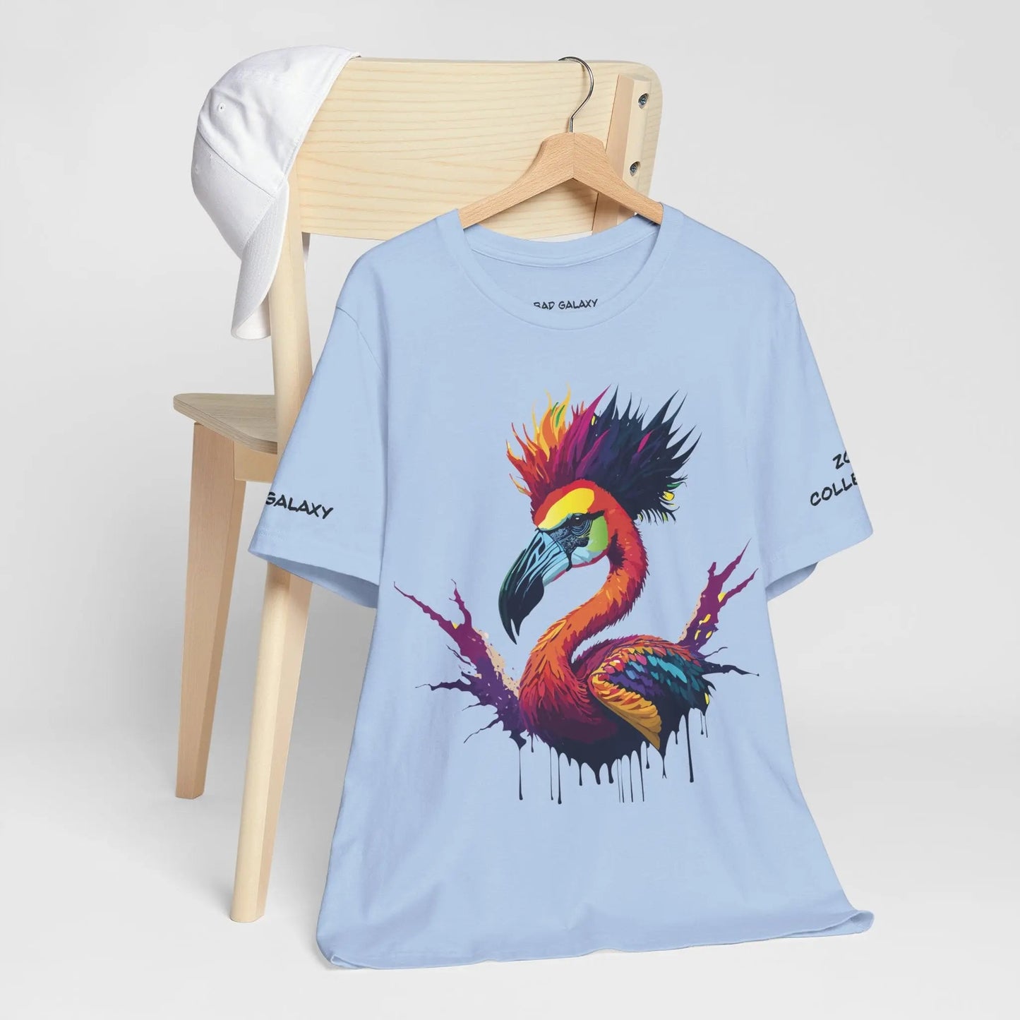 Animal T Shirt By Bad Galaxy Made To Order Cotton Tee With Eco Friendly Inks Soft Comfort Fit