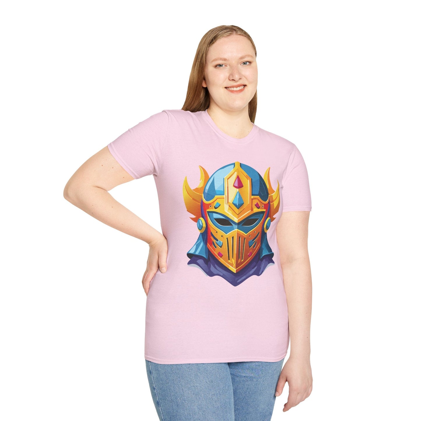 Mask Tee Shirt Unisex Softstyle T Shirt With Mask Design Masquerade Tees For Everyday Comfort