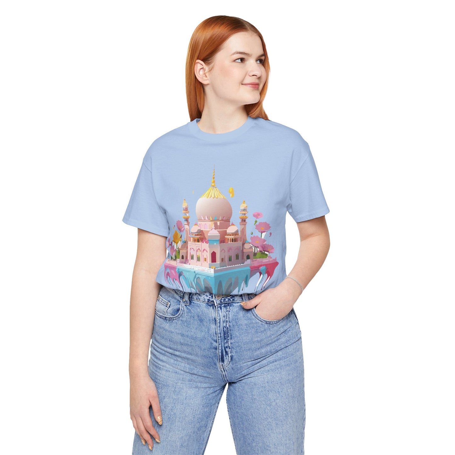 Tourist Shirt With Bukhara Graphic Tee For Unisex Comfort And Vintage Art Style Wearable