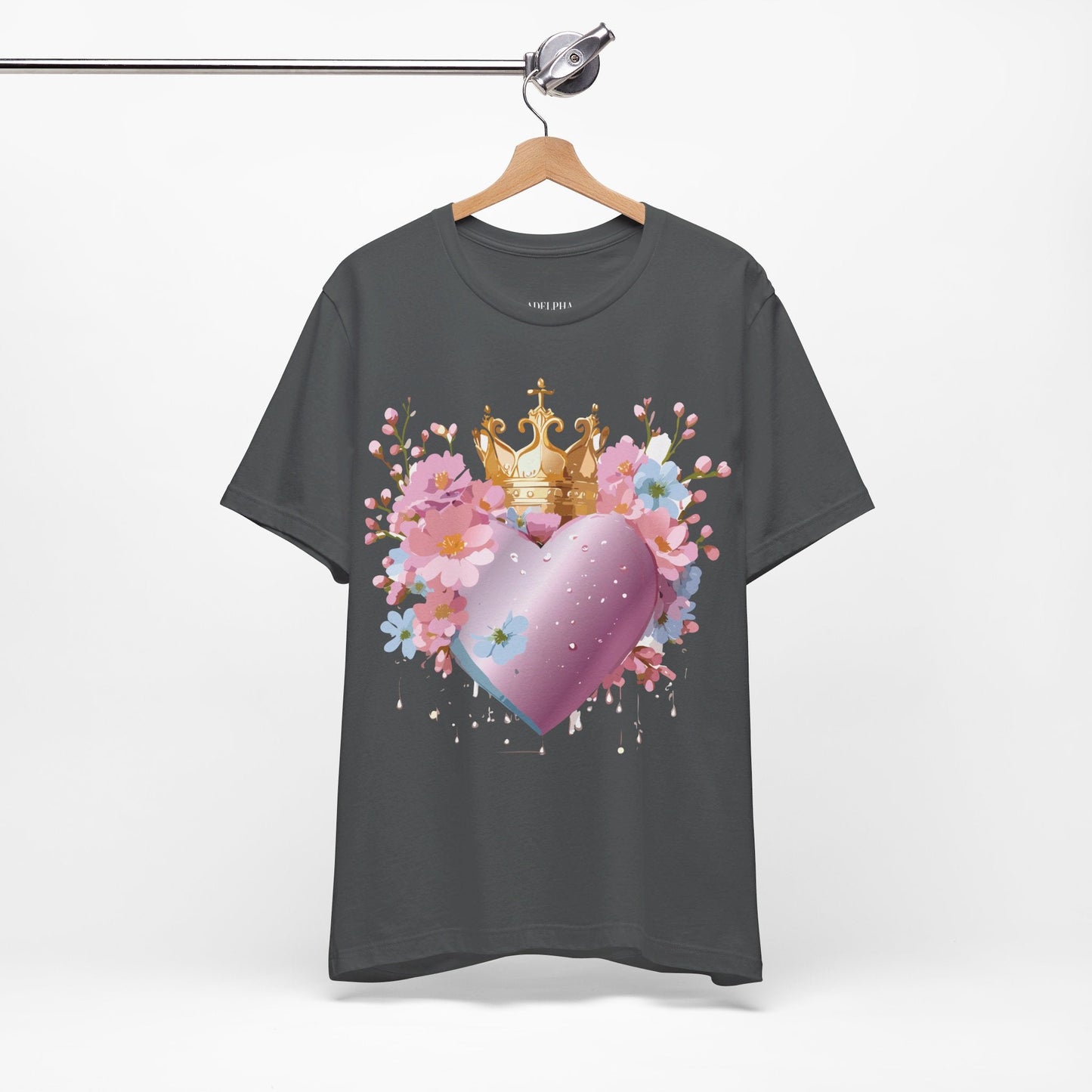 Valentine Graphic Tee From Adelpha Unisex Jersey Short Sleeve Vintage Inspired Artwork Shirt