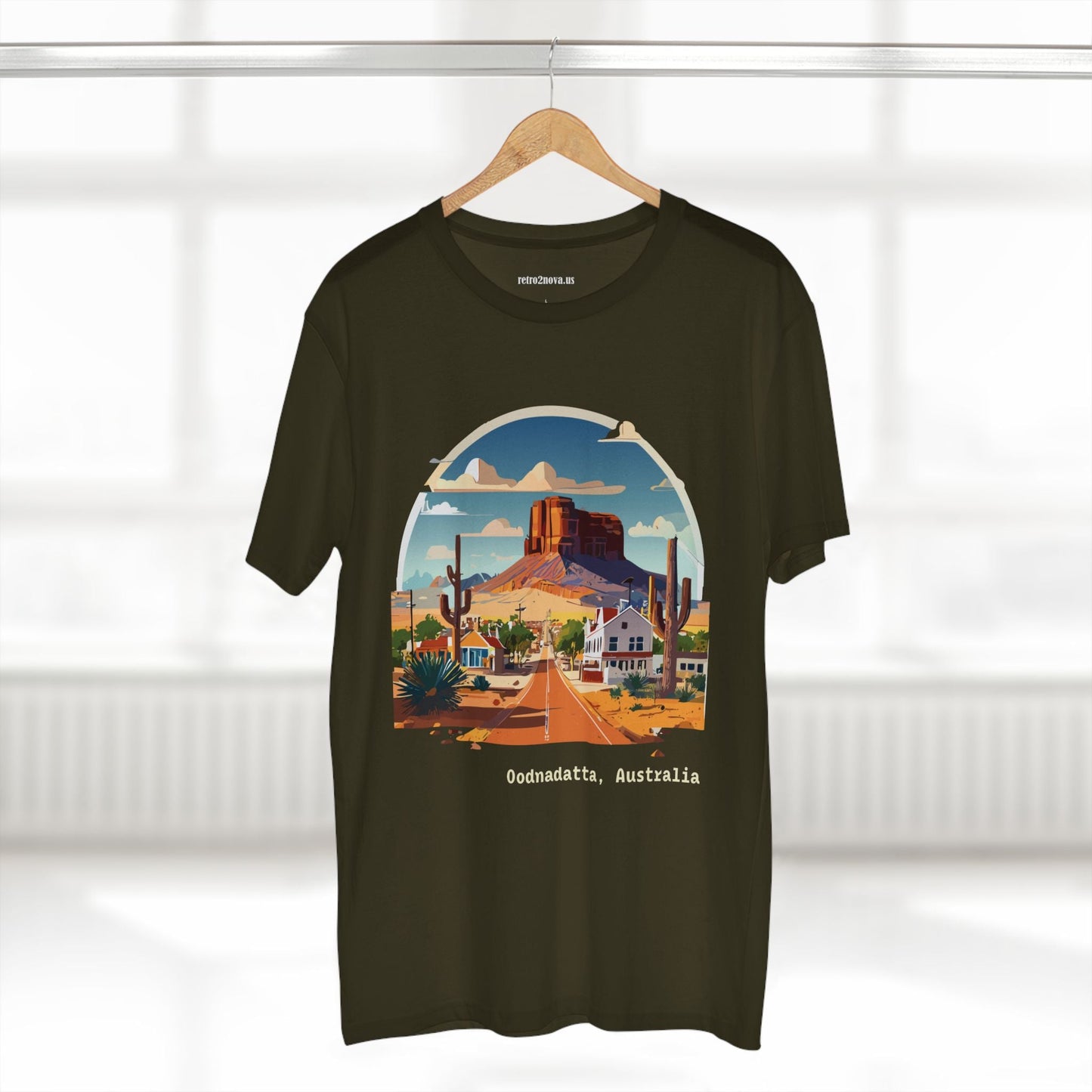 Australia Travel Shirt Unisex Premium Cotton Art Tee With Original Design By Retro2Nova TT21