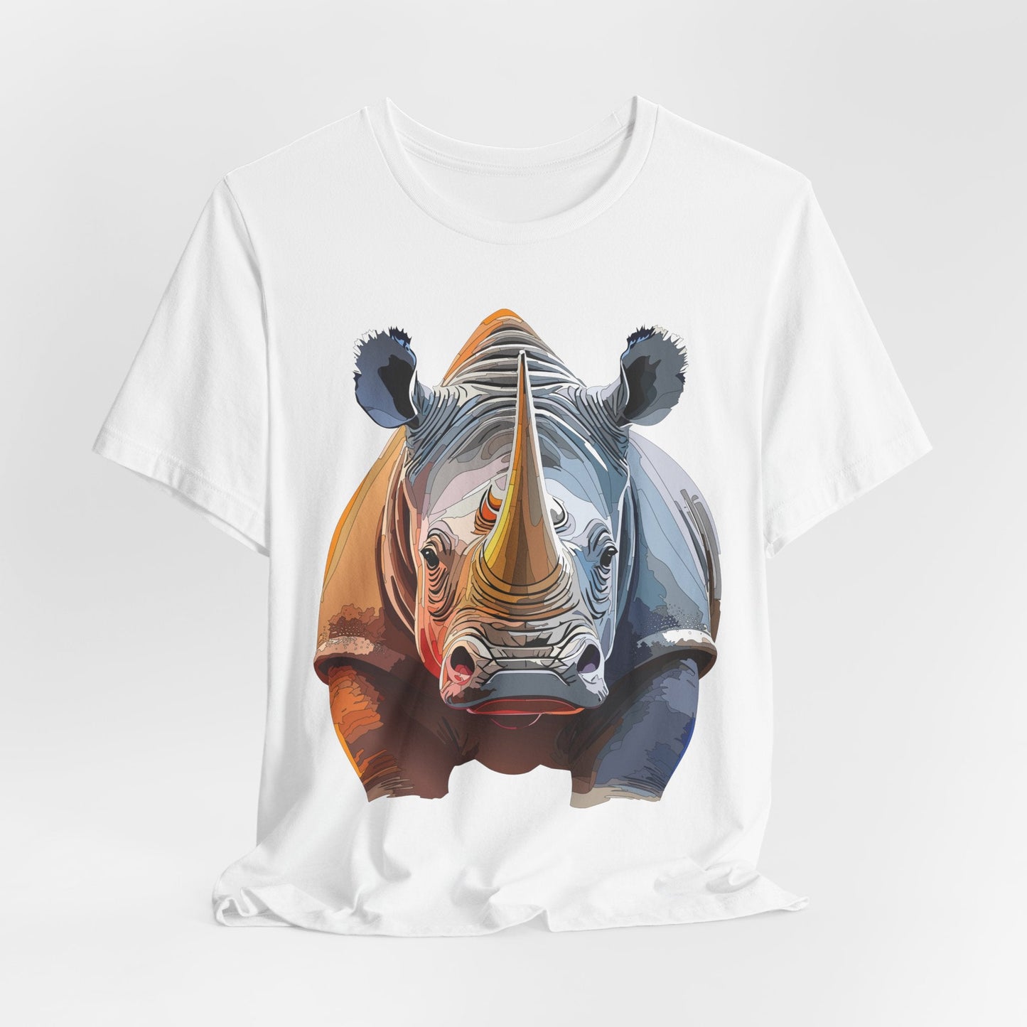 Unisex Animal Graphic Tee Shirt With Art Design Wild Animals Shirt Gildan Softstyle Cotton