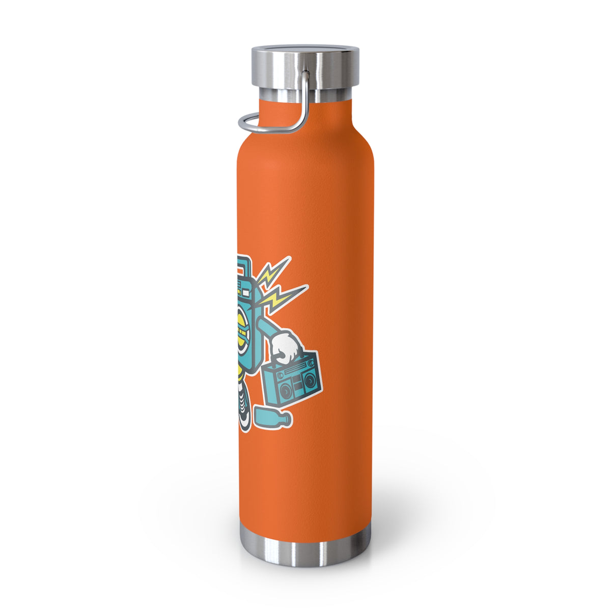 22oz Copper Insulated Water Bottle with Cartoon Design - CV6
