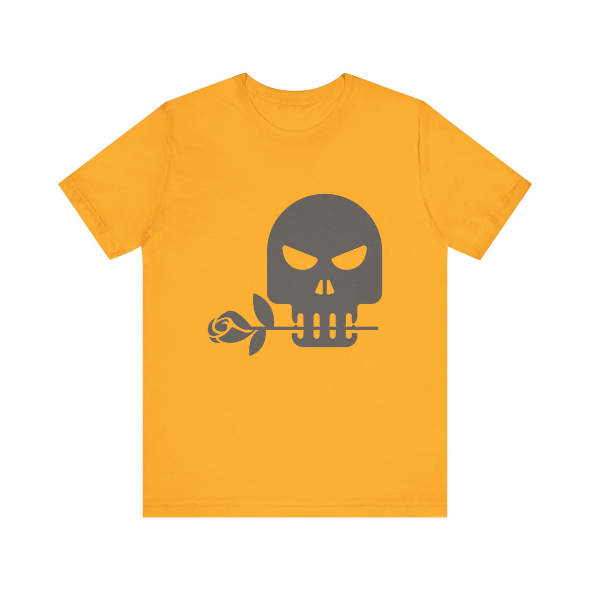 Camiseta unisex de algodón con calavera