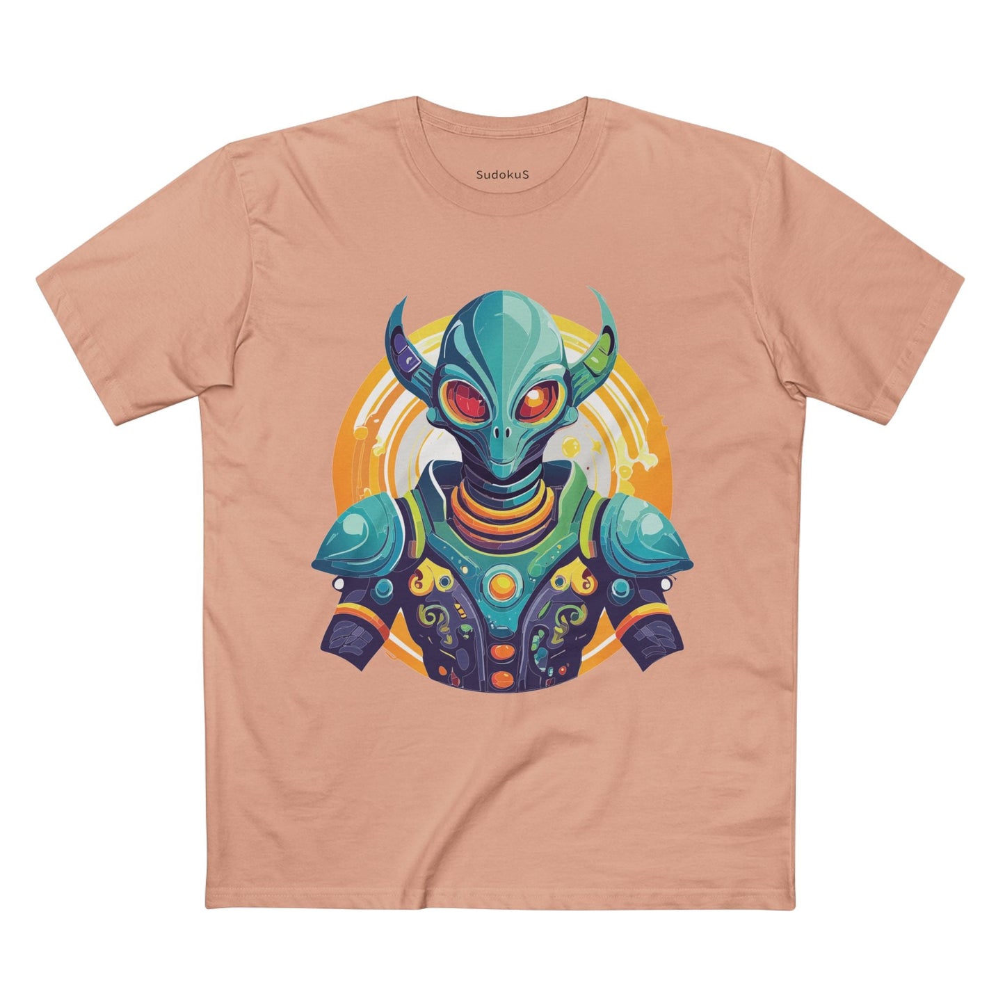 Aliens Graphic Unisex 100 Cotton Staple Tee 21