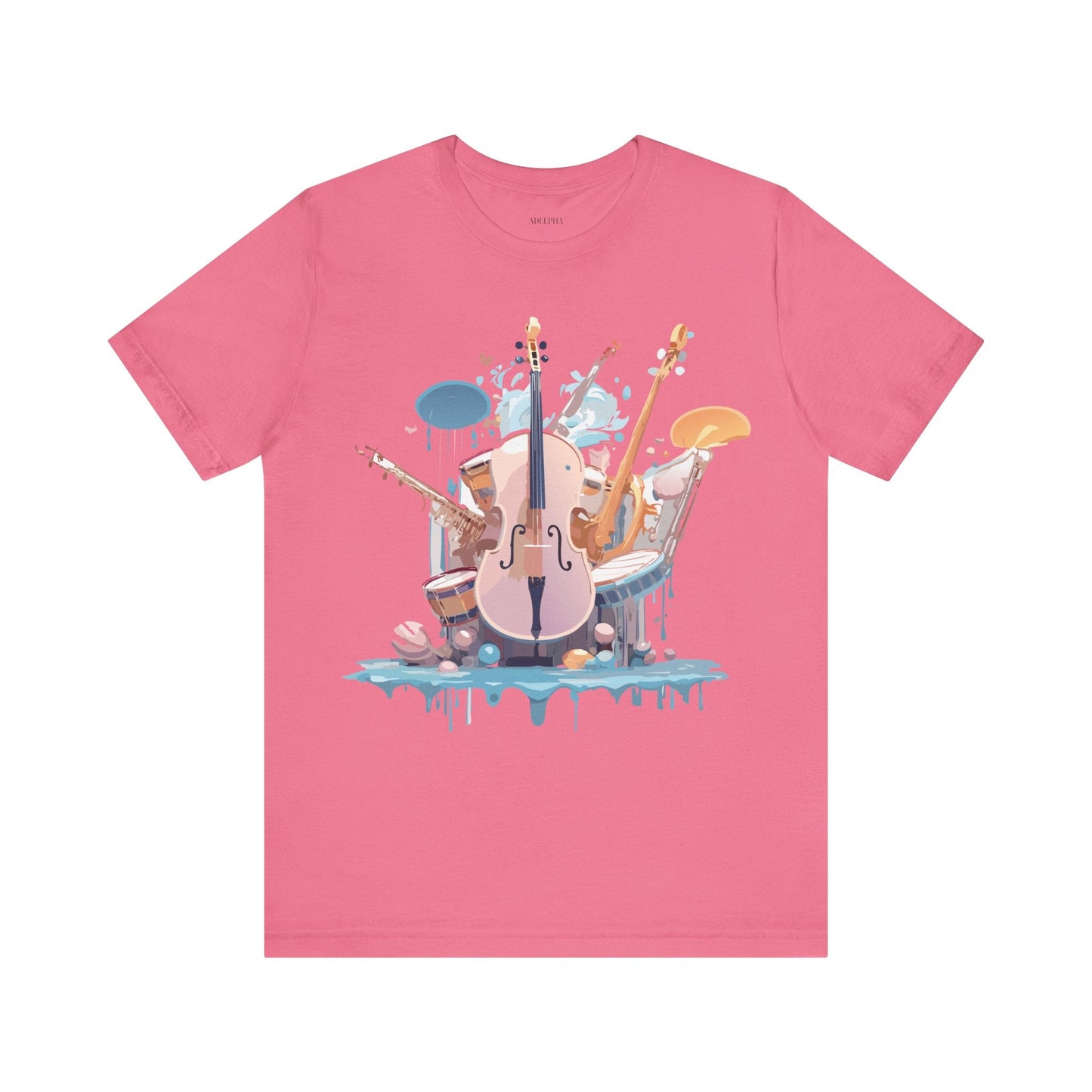 Adelpha Vintage Inspired Graphic Tee Unisex Jersey Short Sleeve Art Design Shirt