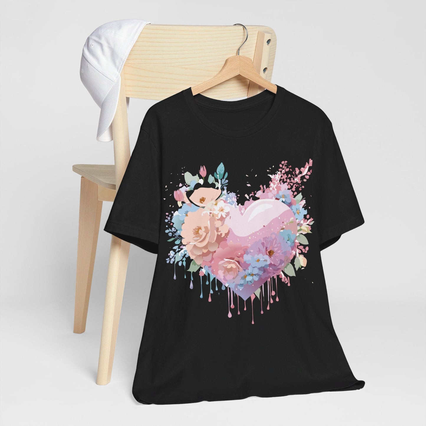 Adelpha Unisex Graphic Tee Valentine Shirts Vintage Inspired Artwork Short Sleeve Jersey