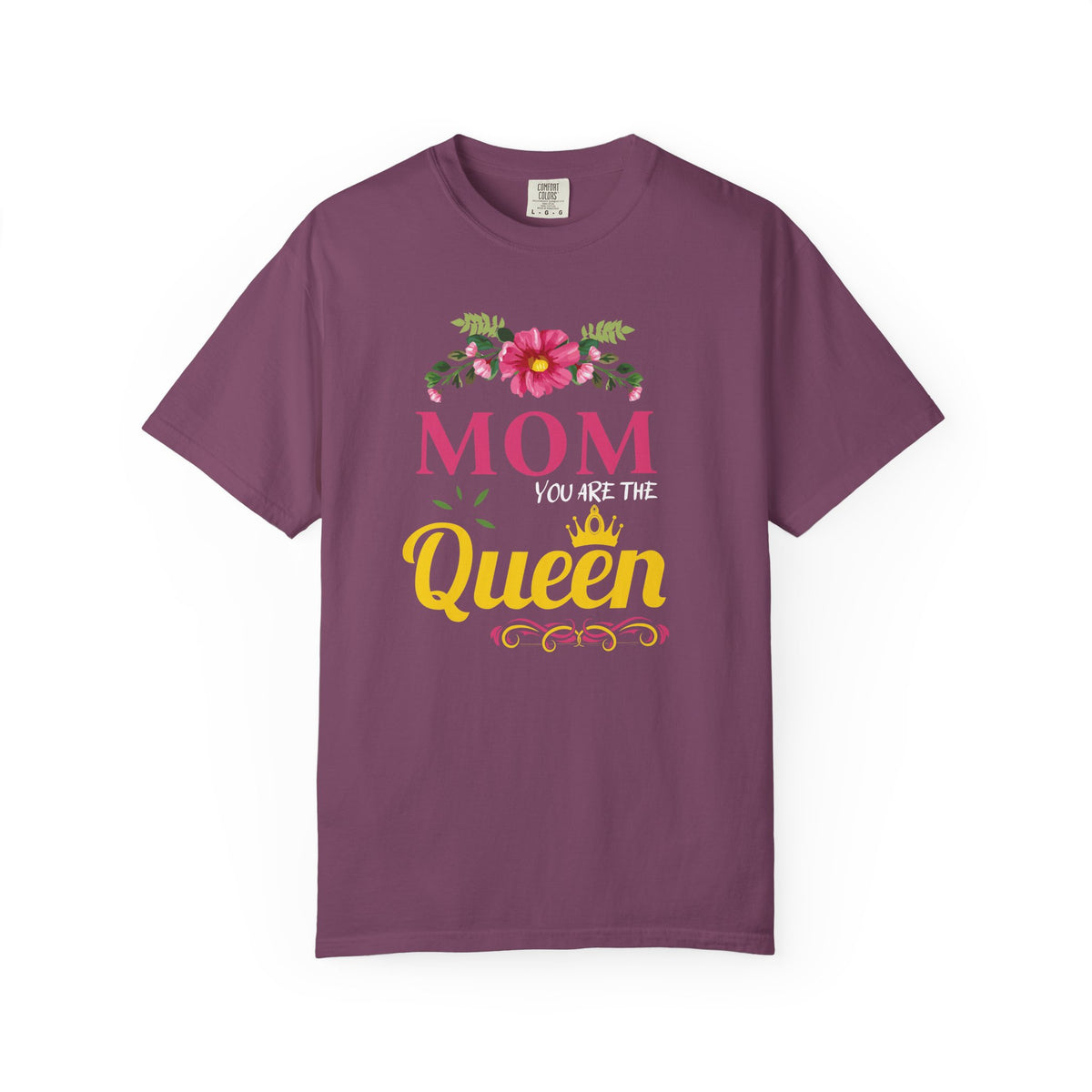 Mom T-shirt Mother's Day Mama Tee Unisex Comfort Colors Garment-Dyed Cotton h13