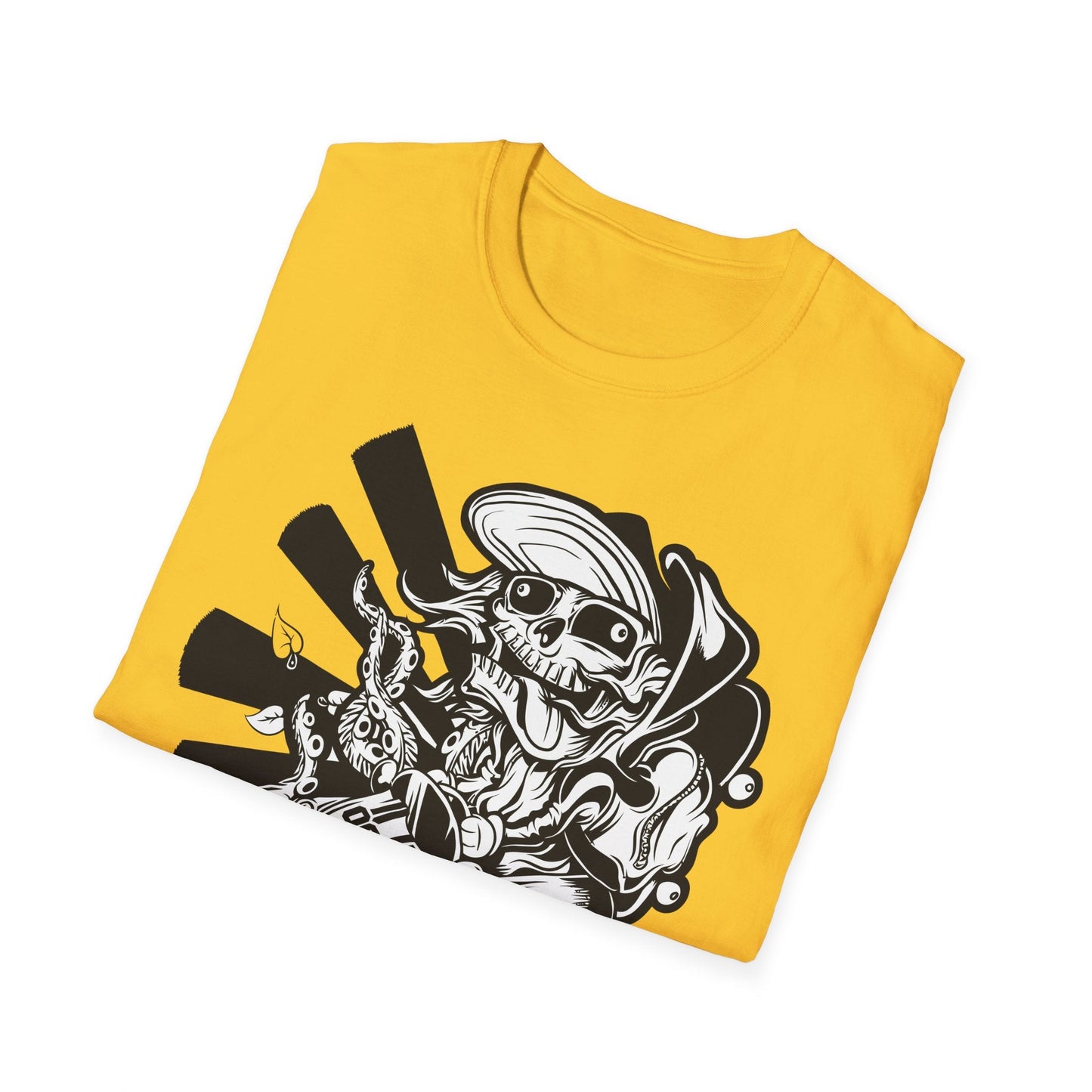 Cartoon Animation T Shirt Unisex Softstyle 64000 Cotton Tee With Fun Art Design Graphics