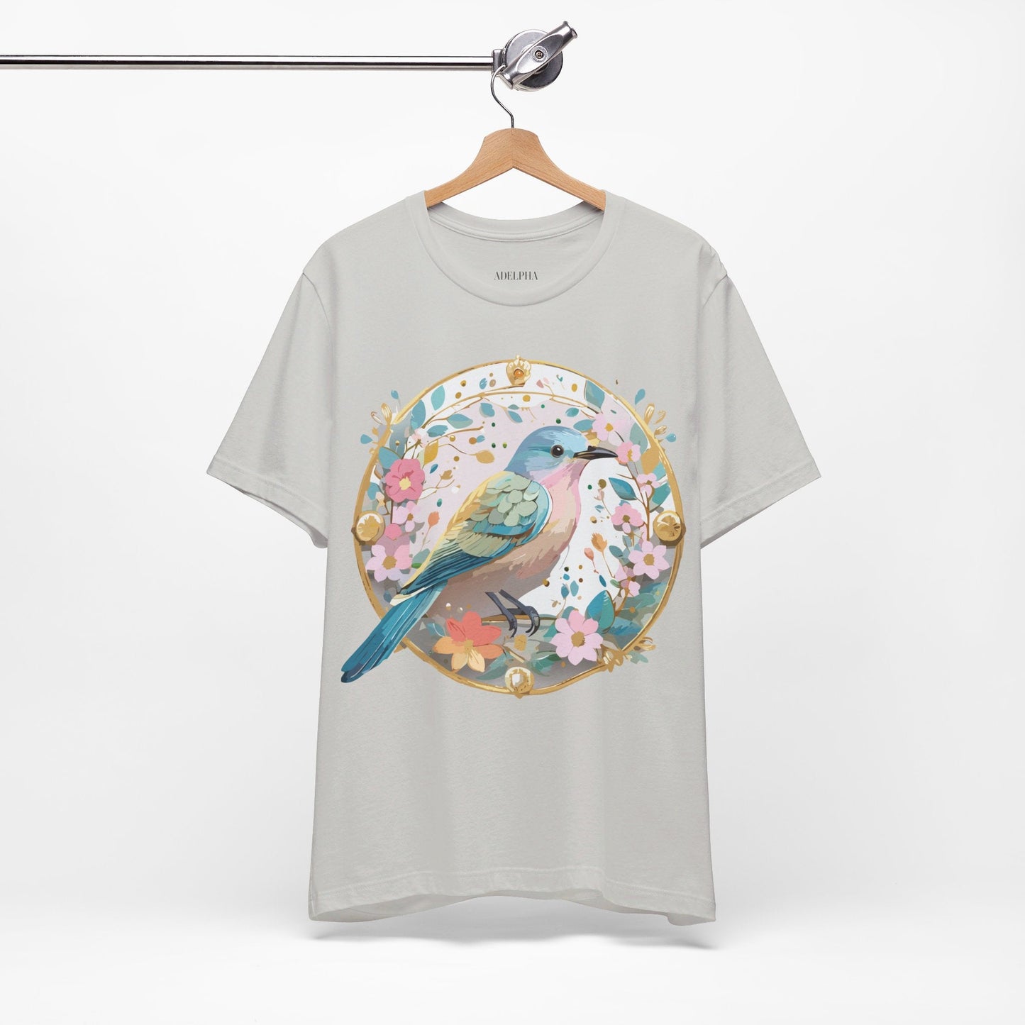 Adelpha Vintage Inspired Graphic Tee Unisex Short Sleeve Shirt Art Design Premium