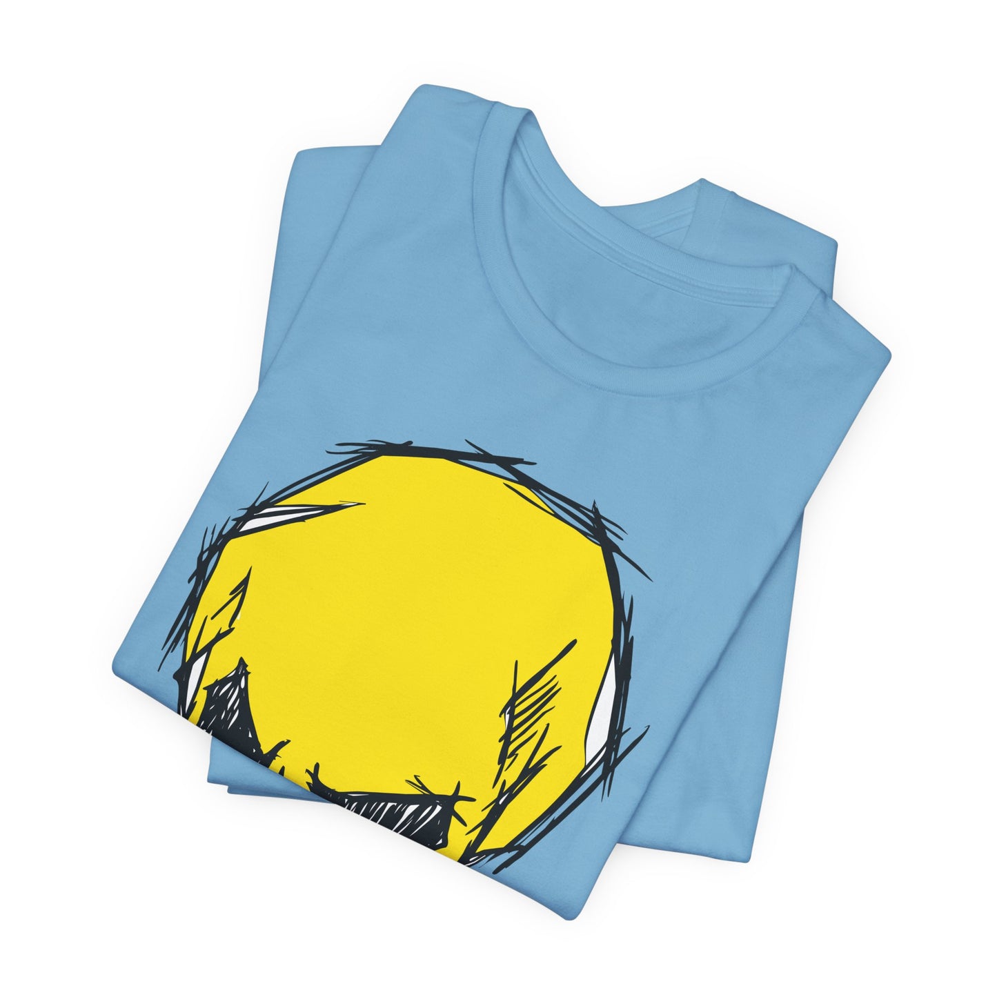 2-Yellow Skull Graphic Design Tee, Skull Shirt, Vintage Tees, Art Design T-Shirt, Vintage Graphic Tee, Art Shirts with Skulls