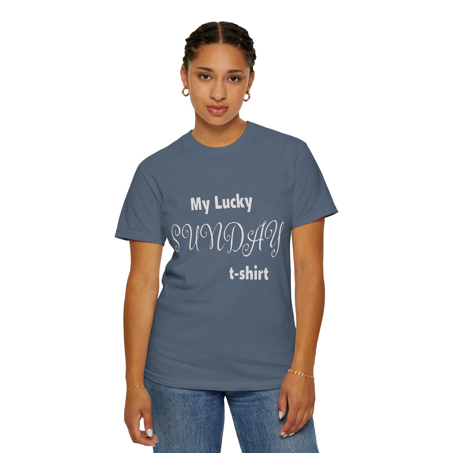 Unisex T-shirt with weekdays design