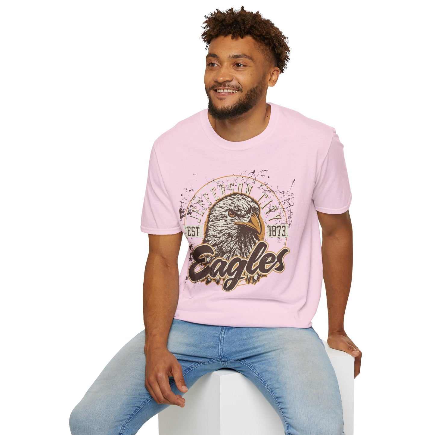 Unisex Art Design Graphic Tee Shirt With Graphic Design Gildan Softstyle 64000 For Comfort