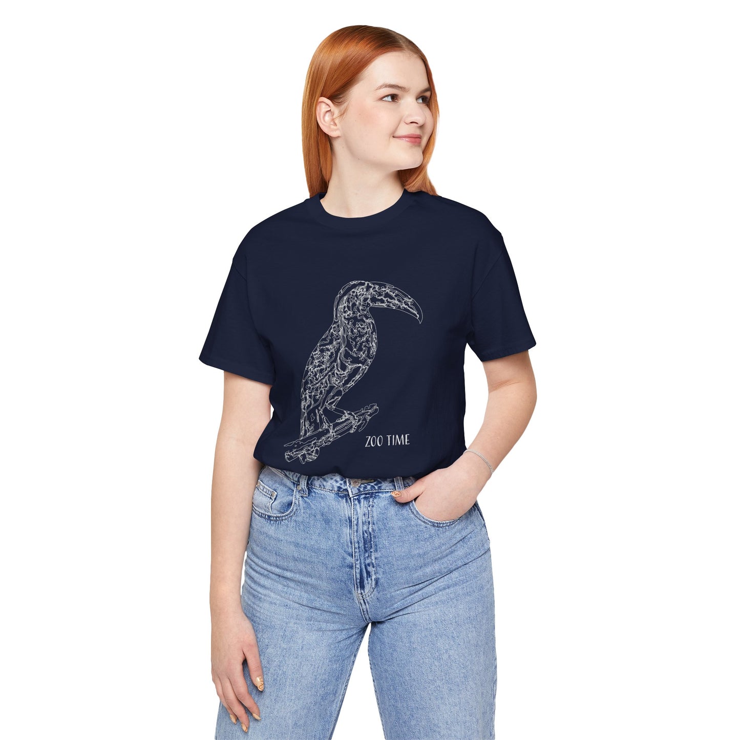 Unisex Tee Shirt with animals Print