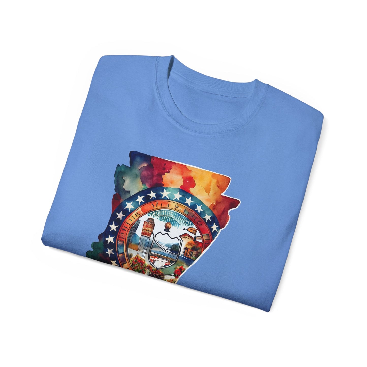 Arkansas Graphic Unisex Cotton T‑Shirt 1