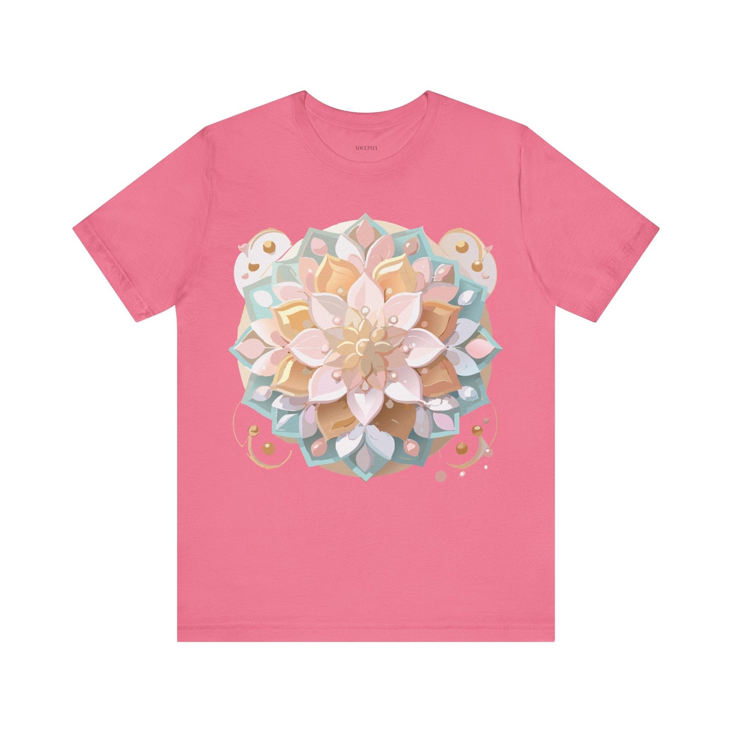 Mandala Shirt Graphic Tee Unisex Adelpha Vintage Inspired Art Design Premium Apparel