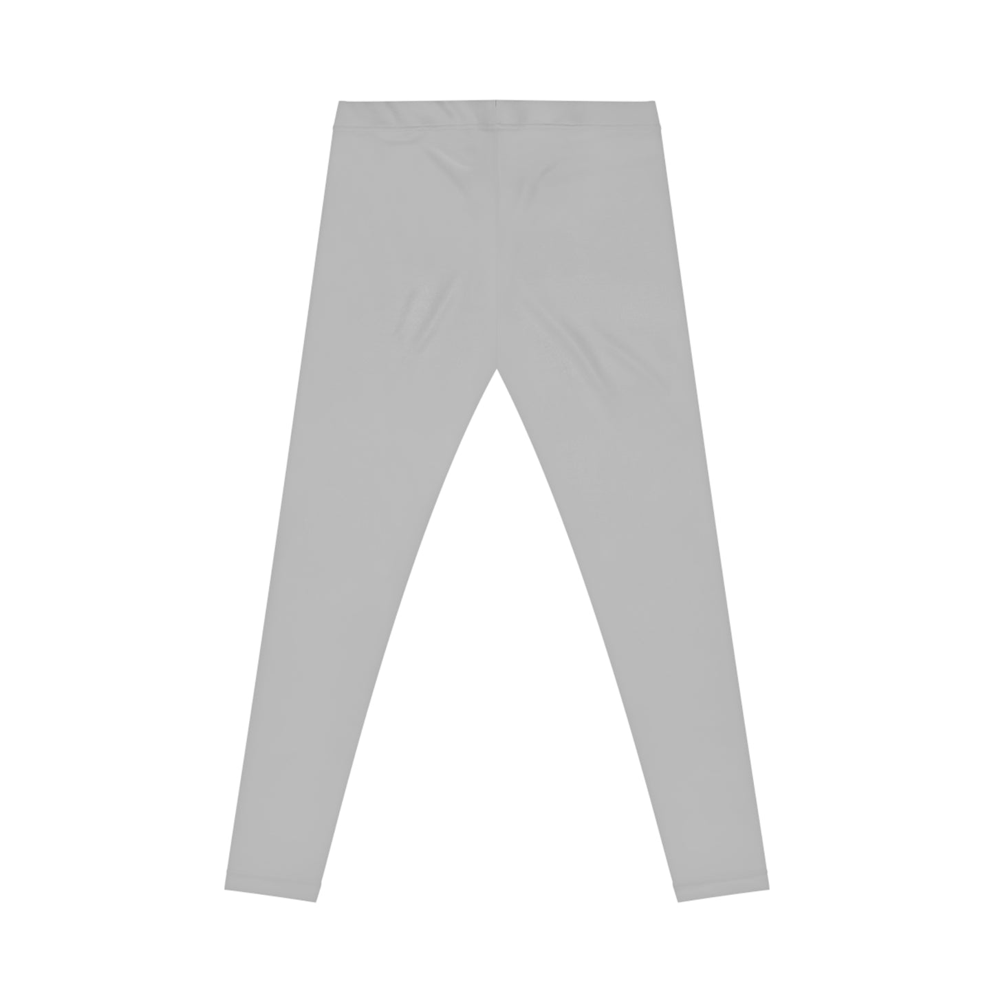 Silver 2 Color Women's Poly-Span Casual Leggings Print Everyday Activewear Pants
