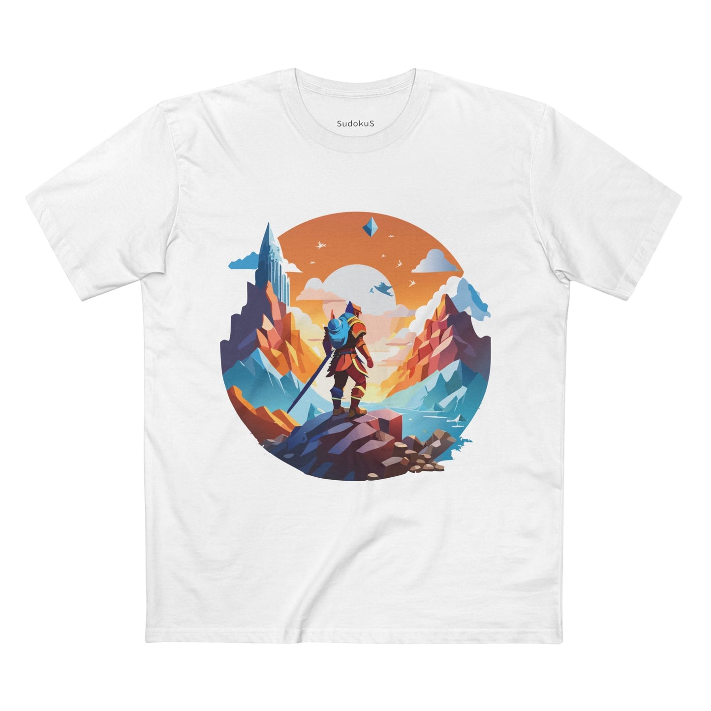 Adventures Graphic Unisex 100 Cotton Staple Tee 14