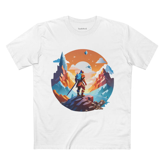 Adventures Graphic Unisex 100 Cotton Staple Tee 14