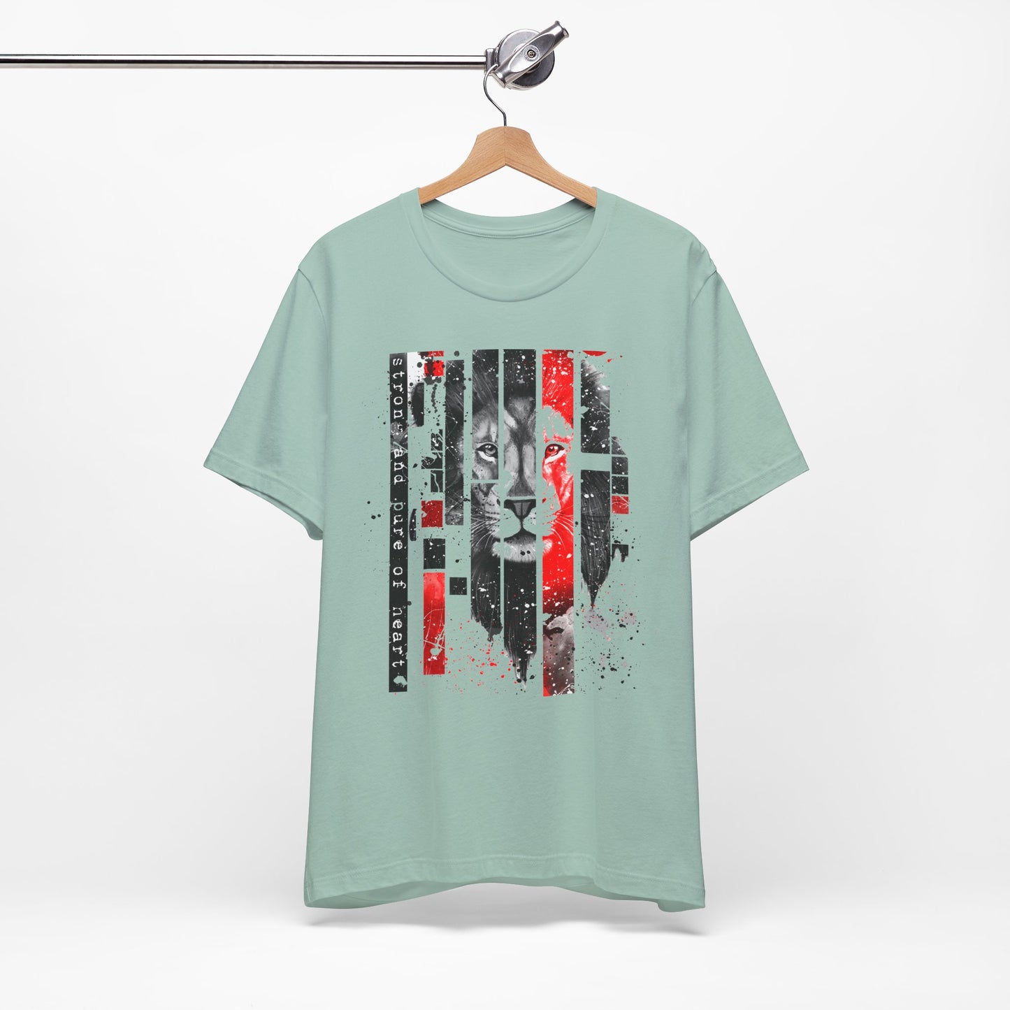 Savannah Graphic Design Tee, Animal Shirt, Vintage Tees, Art Design T-Shirt, Graphic Tee, Art Shirts