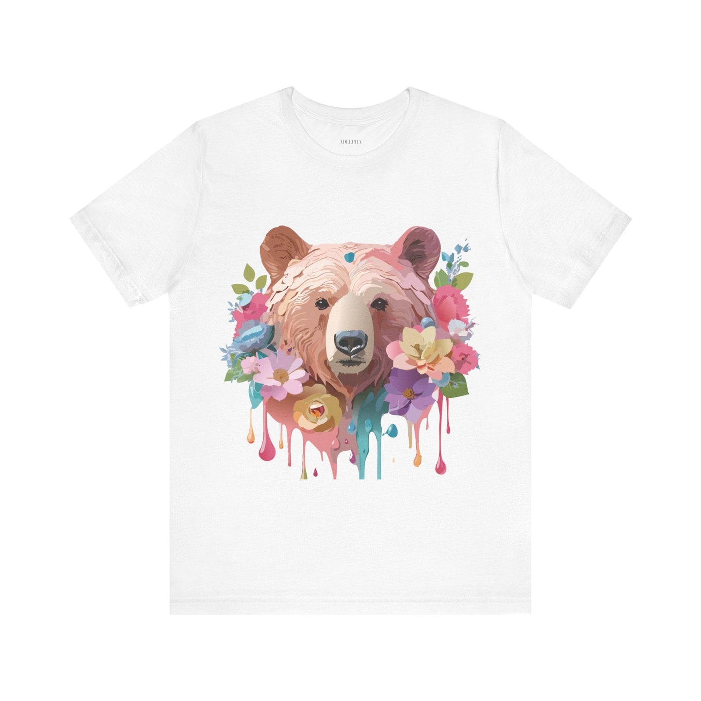Bear Shirt Graphic Tee Unisex Jersey Short Sleeve Vintage Inspired Adelpha
