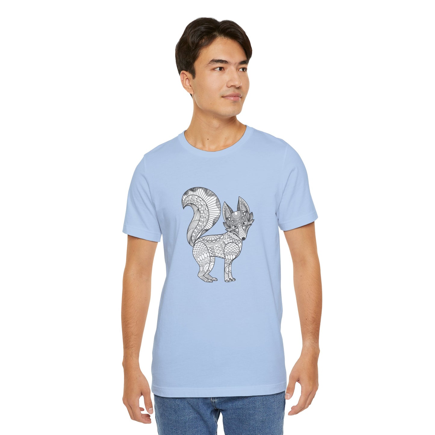 Camiseta unisex con estampado de animales 