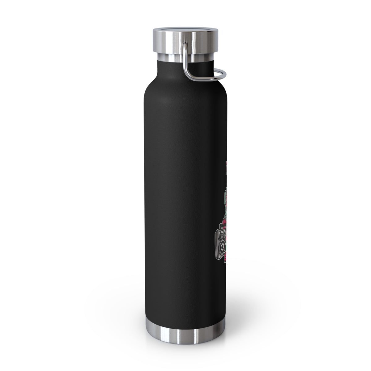 22oz Copper Insulated Water Bottle with Cartoon Design - CV44