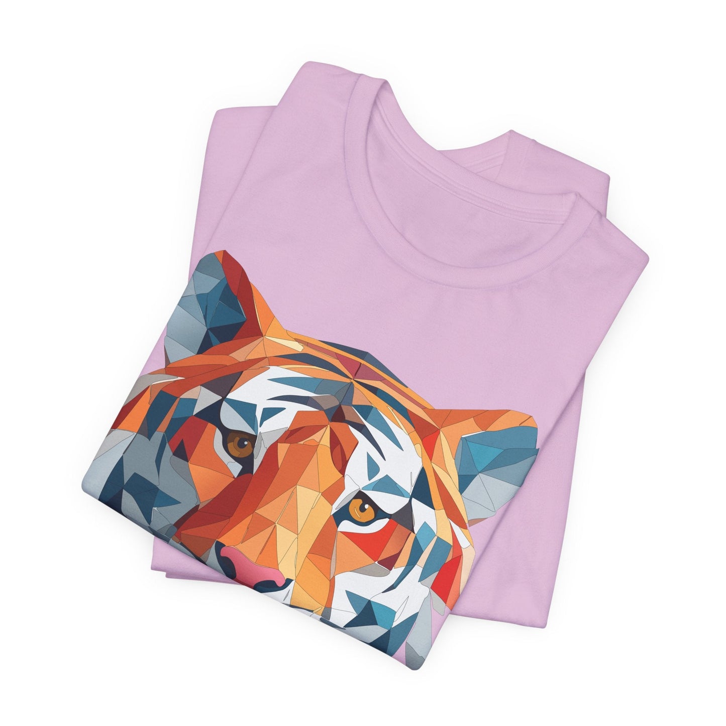 Unisex Animal Shirt With Art Design And Wildlife Theme Short Sleeve Tee For Everyday Wear