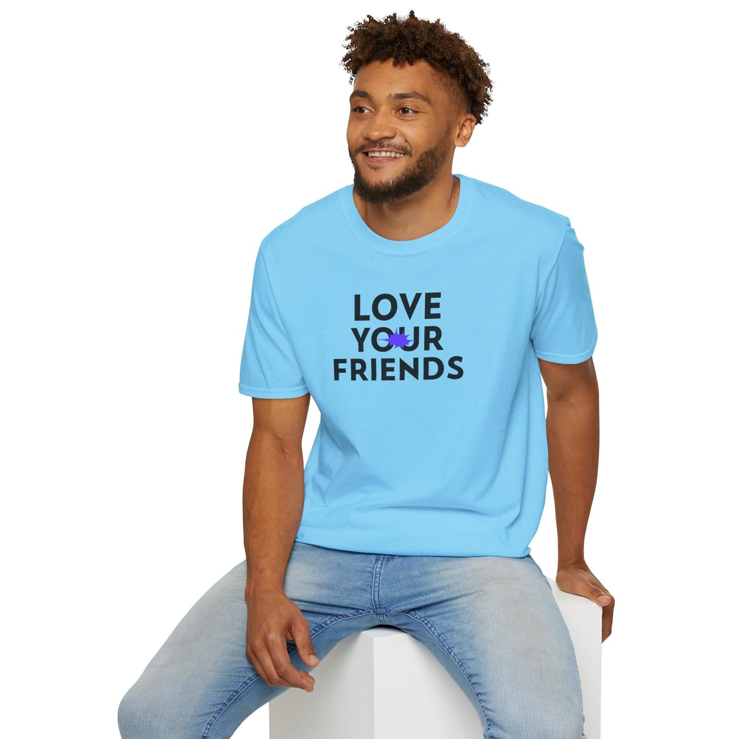 Positive Slogan T Shirts Unisex Gildan Softstyle 64000 Ring Spun Cotton Tee With Positive Quotes