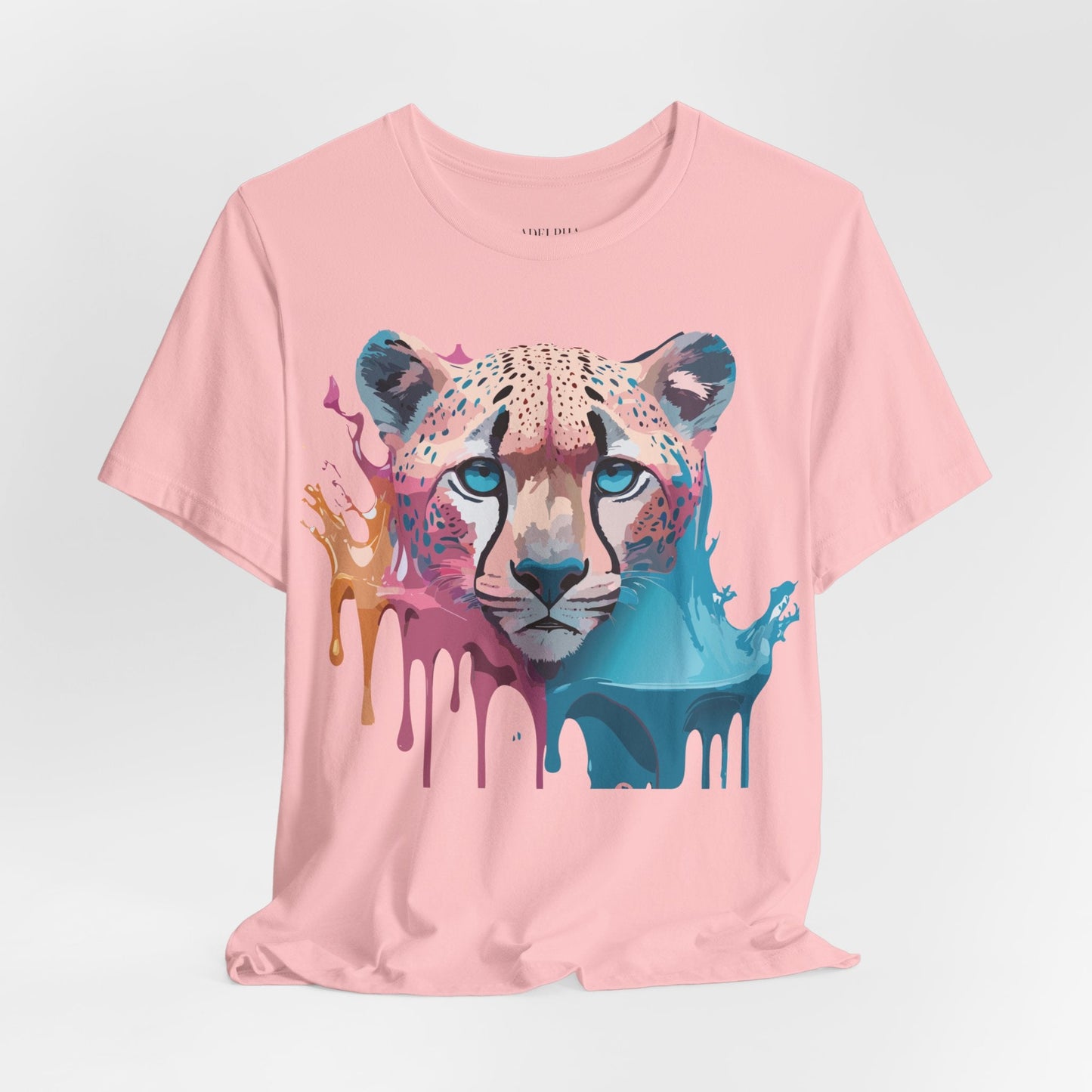 Cheetah Graphic Tee Unisex Jersey Short Sleeve Vintage Inspired Artwork Adelpha