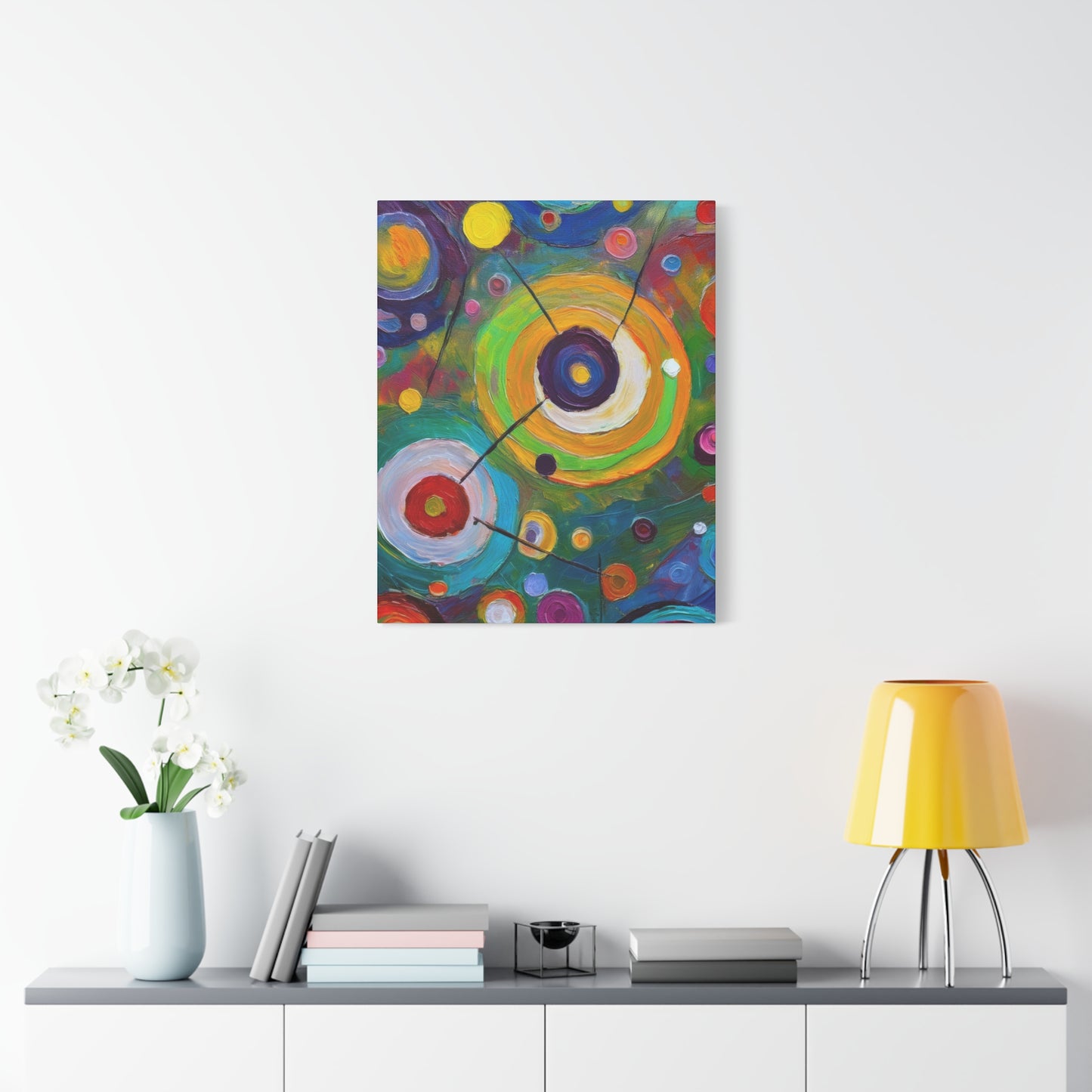 Abstract Oil Painting Print Canvas 20x24,20x30,24x30 24x32,24x36,30x40 32x48,36x48,40x60 Pine-Wood Inner Frame ABS-134