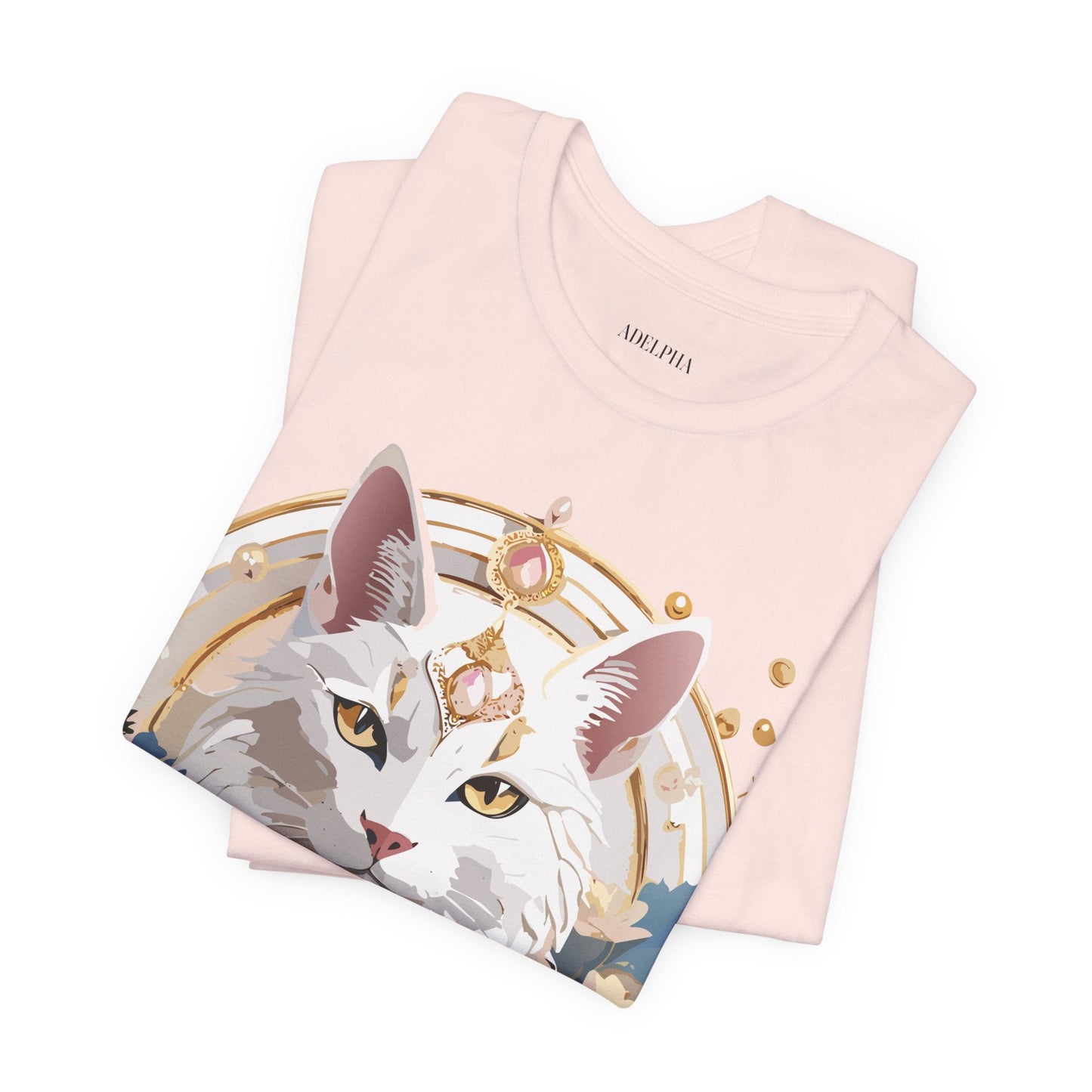 Medallion Shirt Graphic Tee Unisex Short Sleeve Art Print Adelpha Vintage Inspired