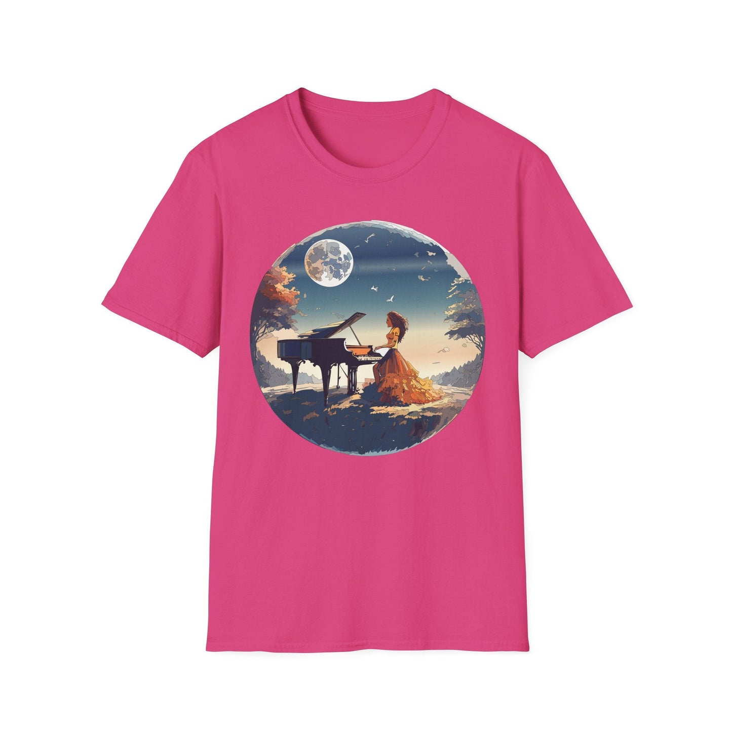 Womens Graphic T Shirt Art Design Gildan Softstyle Tee 100 Percent Ring Spun Cotton Unisex