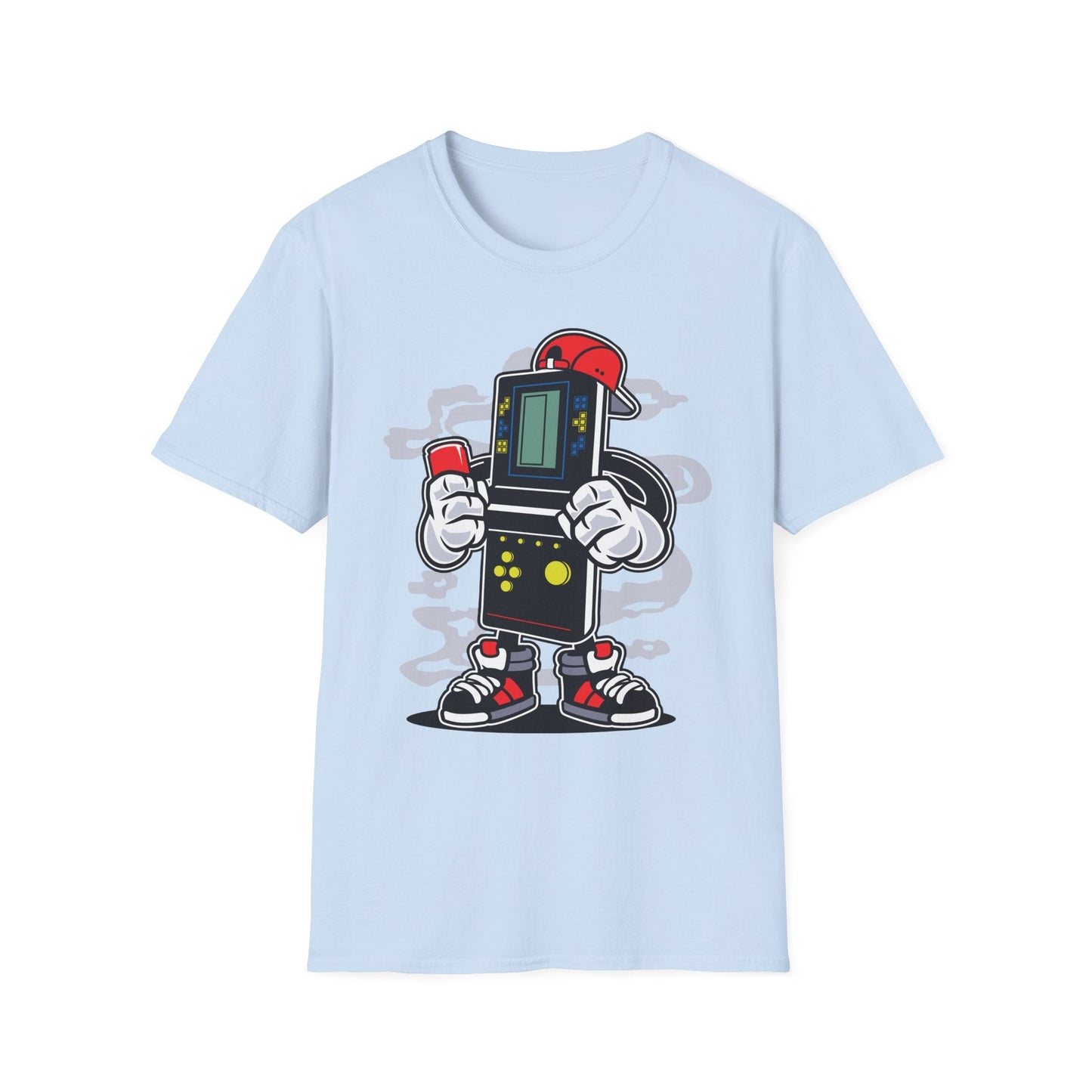 Cartoon T Shirt Animation Funny Unisex Softstyle 100 Percent Ring Spun Cotton Tee