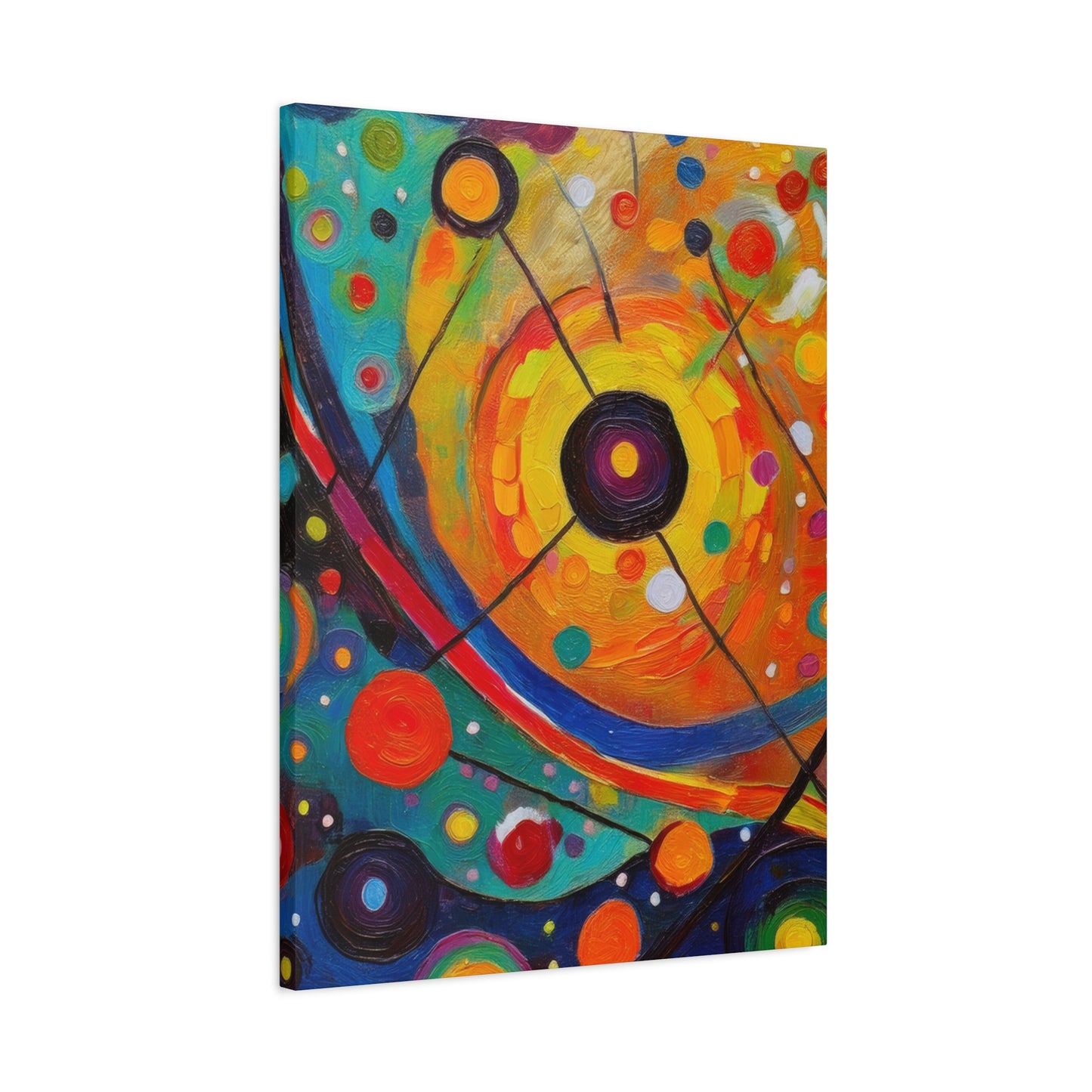 Abstract Oil Painting Print Canvas 20x24,20x30,24x30 24x32,24x36,30x40 32x48,36x48,40x60 Pine-Wood Inner Frame ABS-133